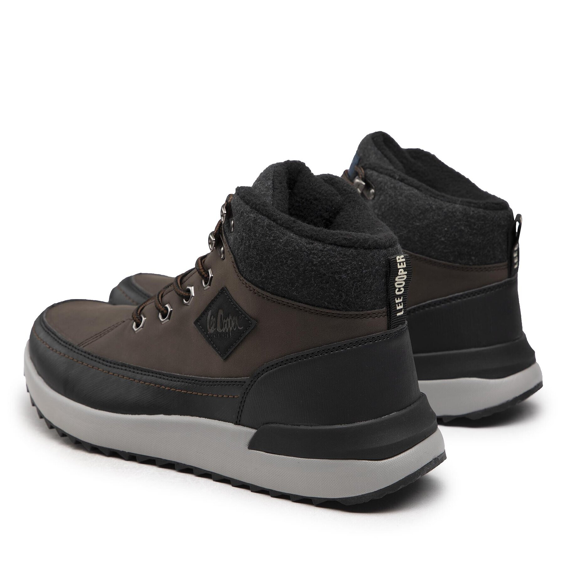 Lee Cooper Зимни обувки LCJ-21-01-0532M Кафяв - Pepit.bg