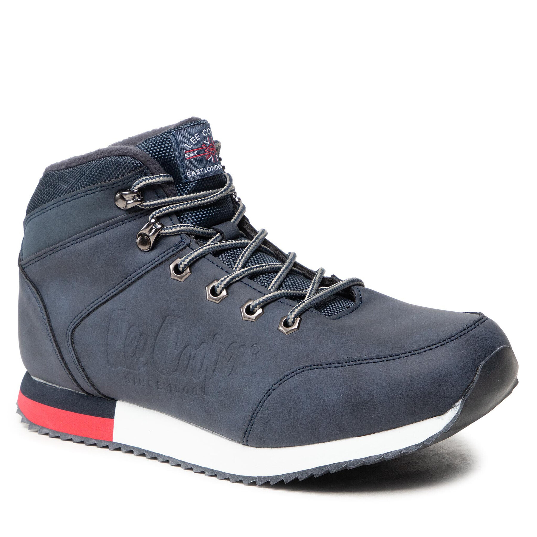 Lee Cooper Зимни обувки LCJ-21-01-0535M Тъмносин - Pepit.bg