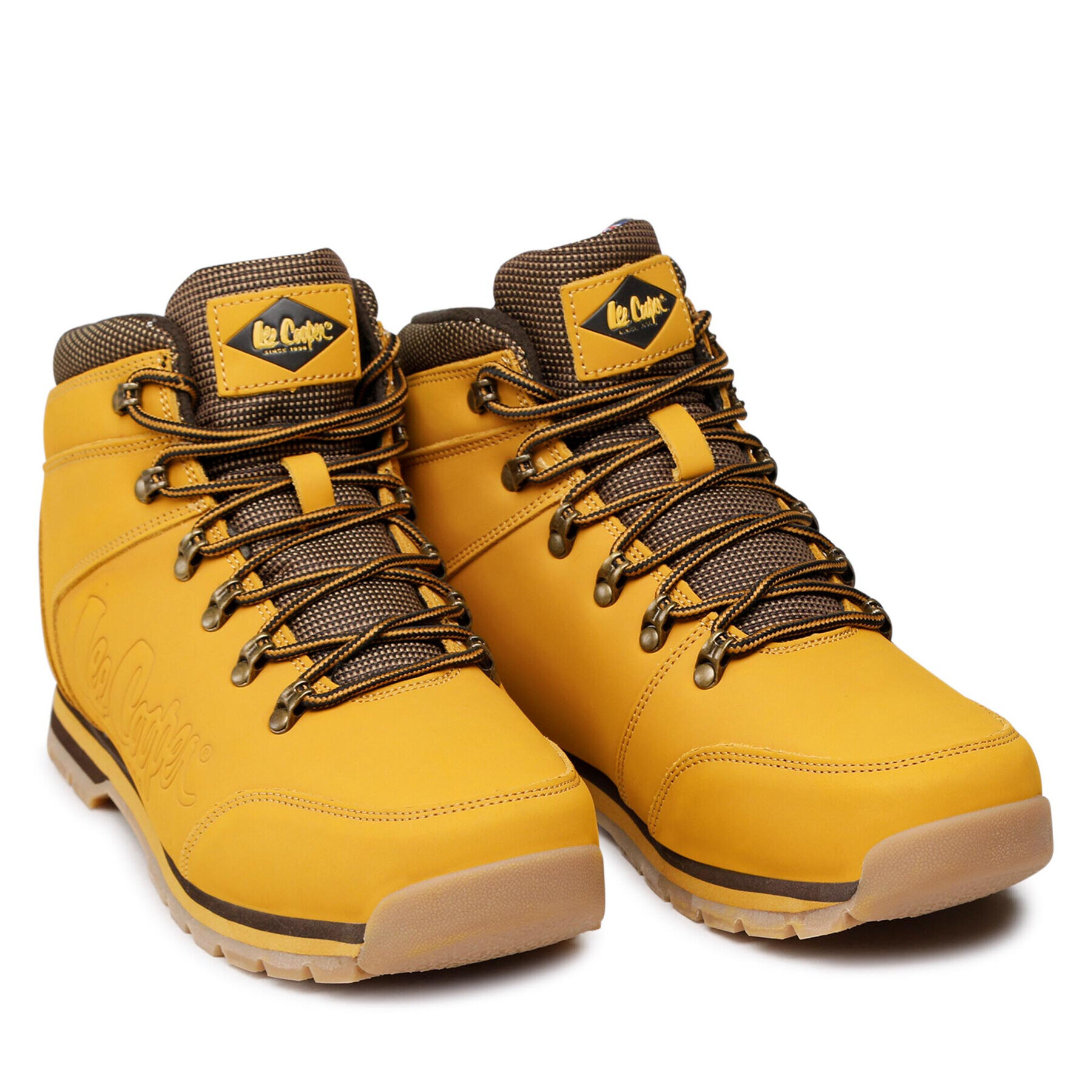 Lee Cooper Зимни обувки LCJ-21-01-0706M Жълт - Pepit.bg