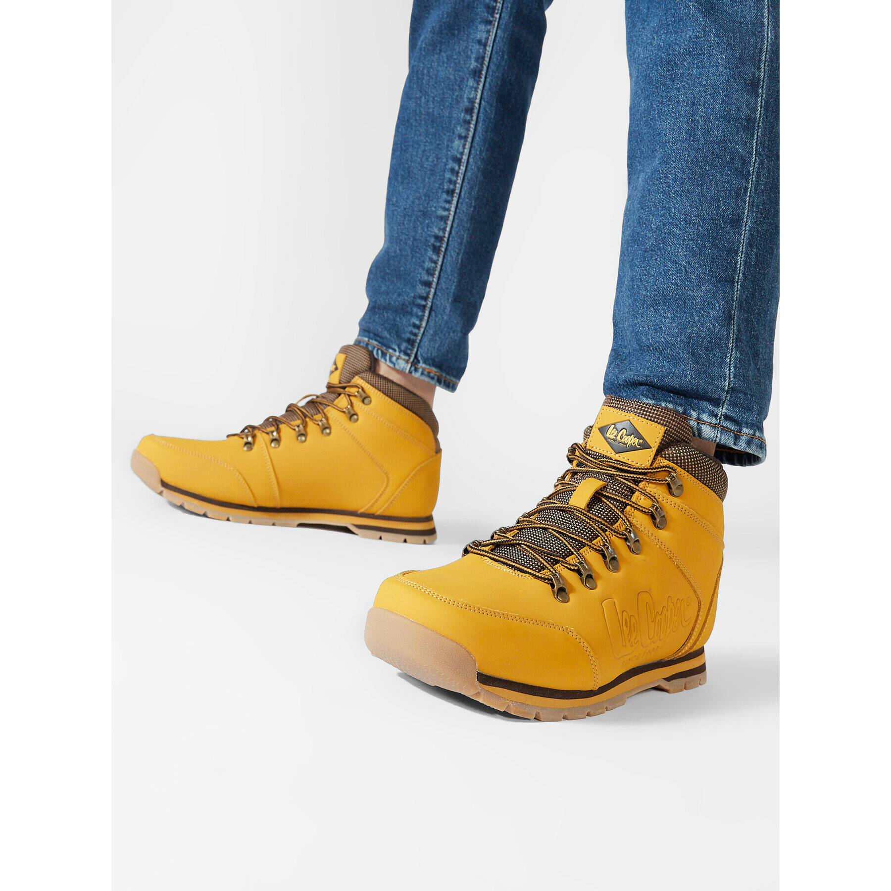 Lee Cooper Зимни обувки LCJ-21-01-0706M Жълт - Pepit.bg