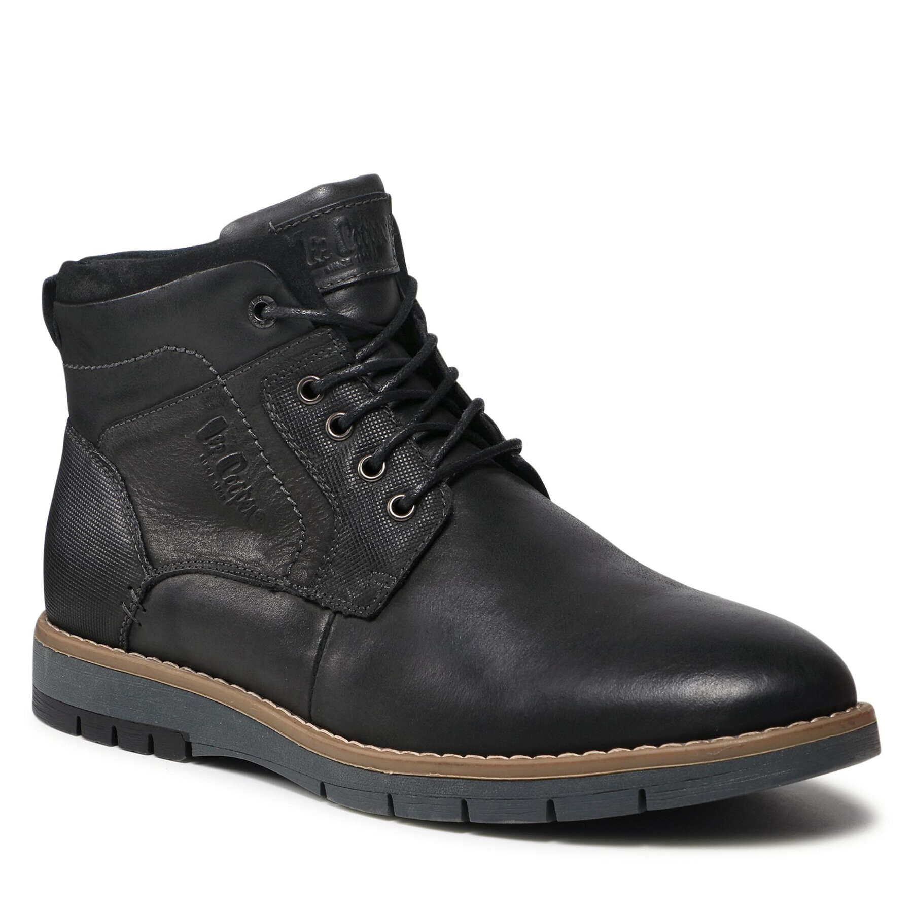 Lee Cooper Зимни обувки LCJ-21-33-0557M Черен - Pepit.bg