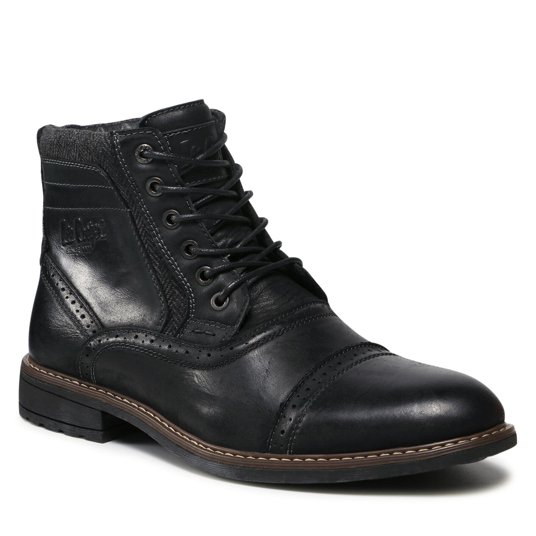 Lee Cooper Зимни обувки LCJ-21-33-0575M Черен - Pepit.bg