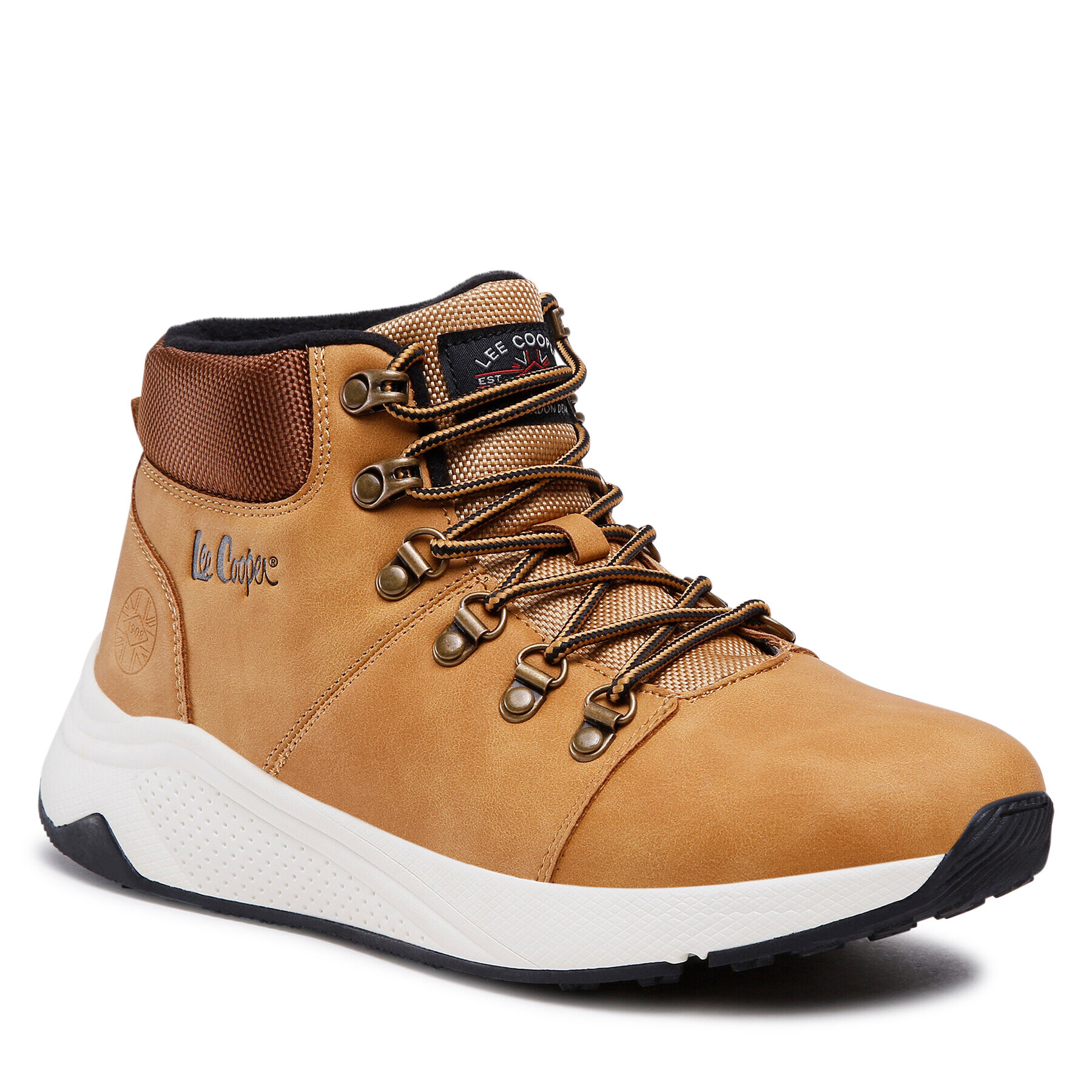 Lee Cooper Зимни обувки LCJ-22-31-1452M Кафяв - Pepit.bg