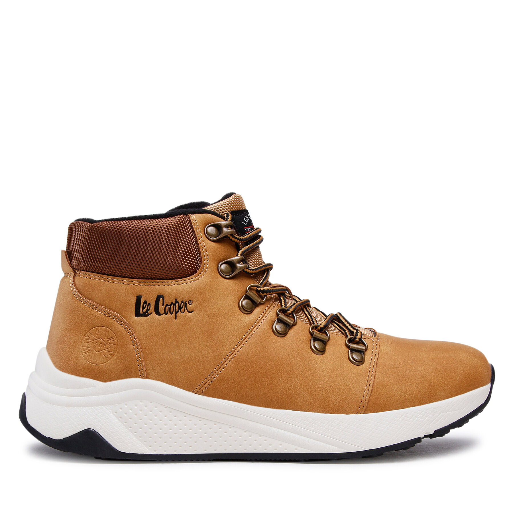 Lee Cooper Зимни обувки LCJ-22-31-1452M Кафяв - Pepit.bg