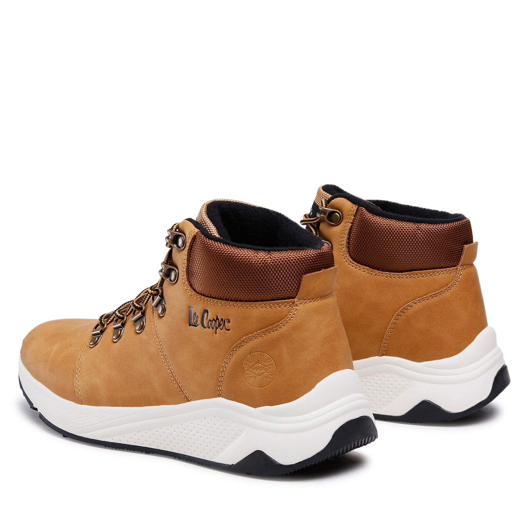 Lee Cooper Зимни обувки LCJ-22-31-1452M Кафяв - Pepit.bg