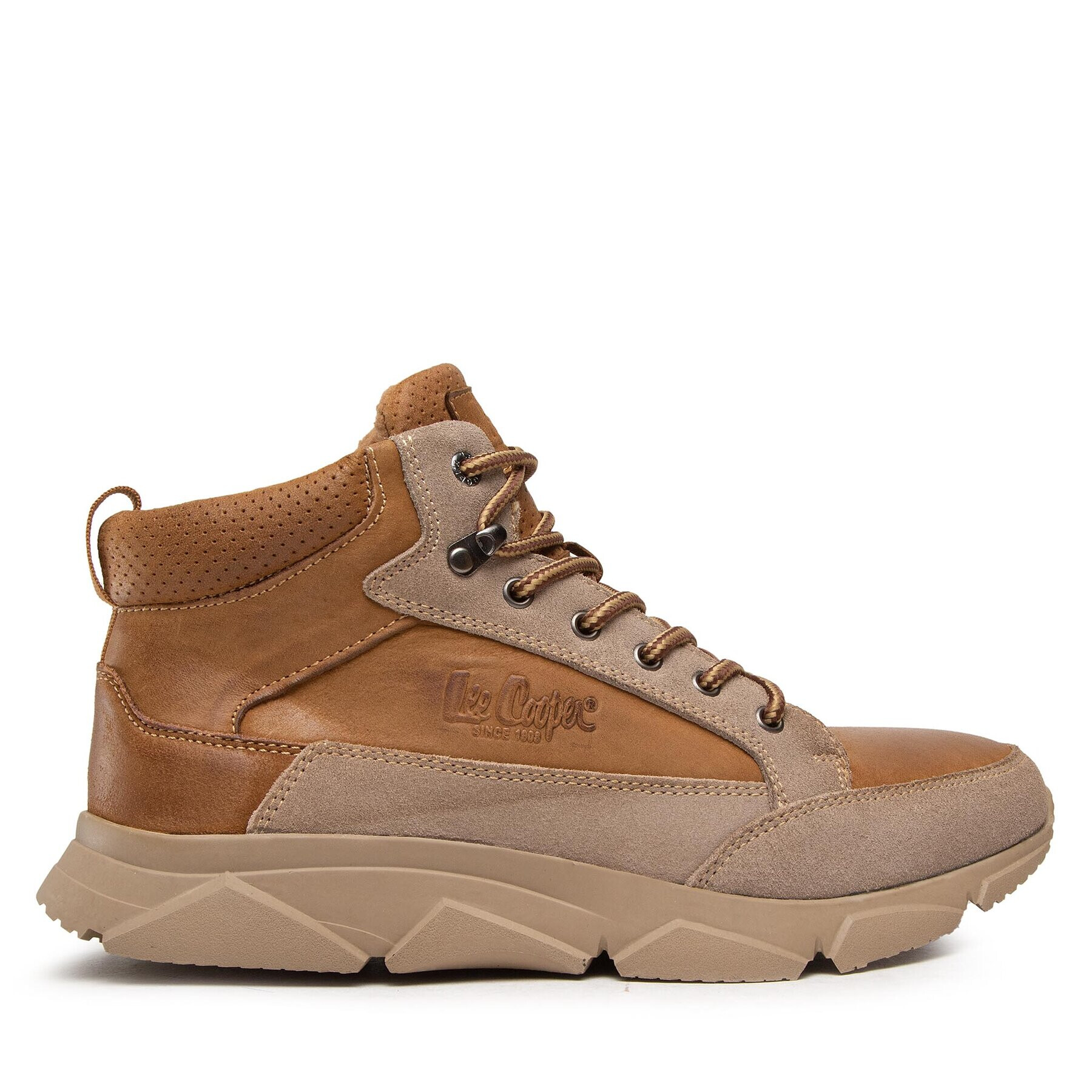 Lee Cooper Зимни обувки LCJ-22-33-1477M Кафяв - Pepit.bg