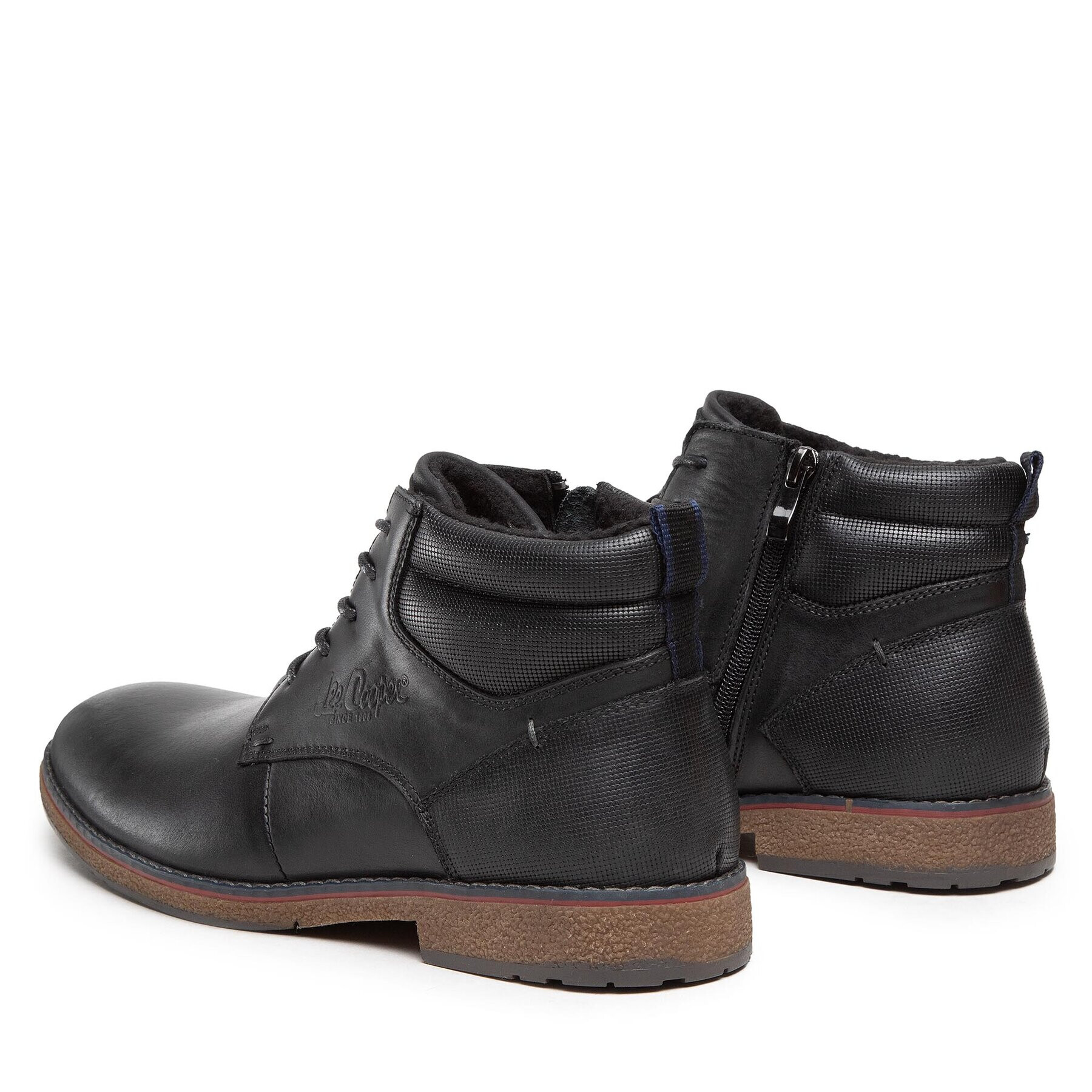 Lee Cooper Зимни обувки LCJ-22-33-1480M Черен - Pepit.bg