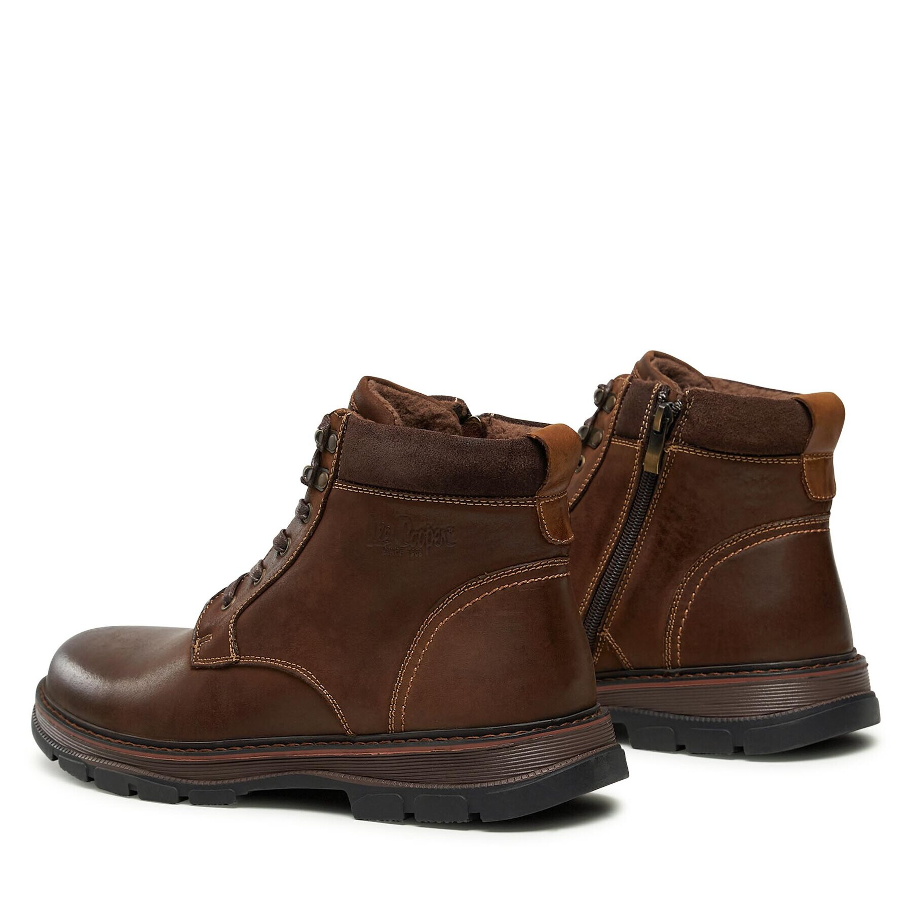 Lee Cooper Зимни обувки Lcj-23-33-3020M Кафяв - Pepit.bg