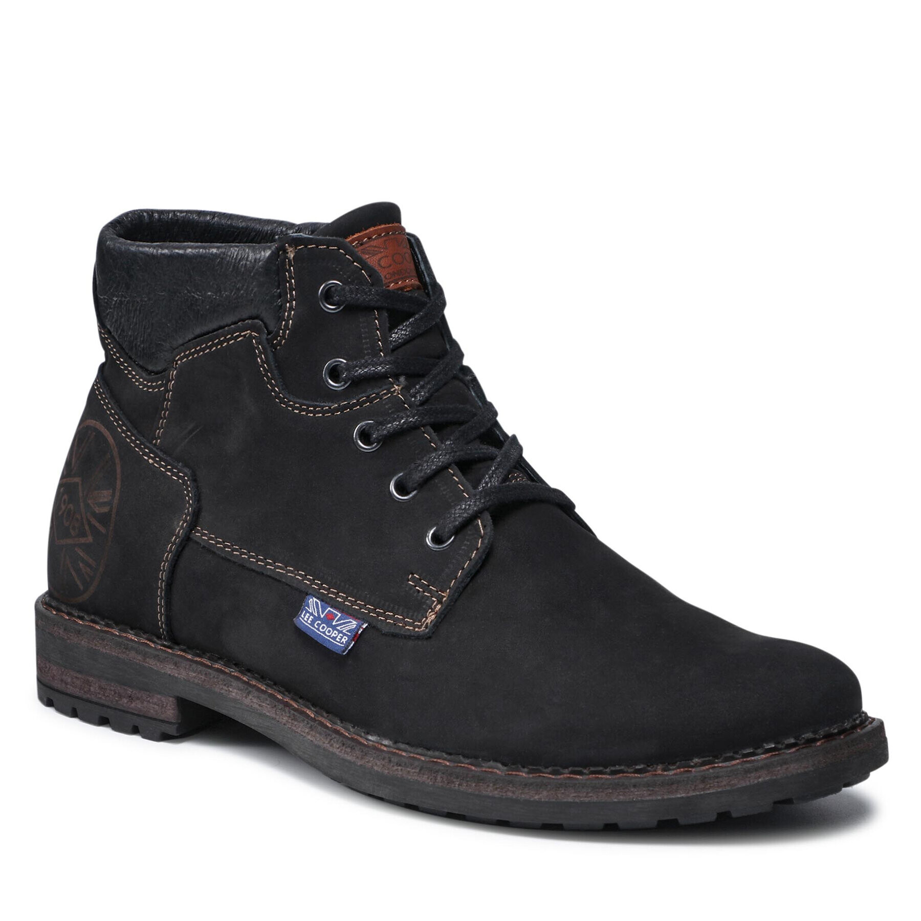 Lee Cooper Зимни обувки LCJP-21-45-0511M Черен - Pepit.bg