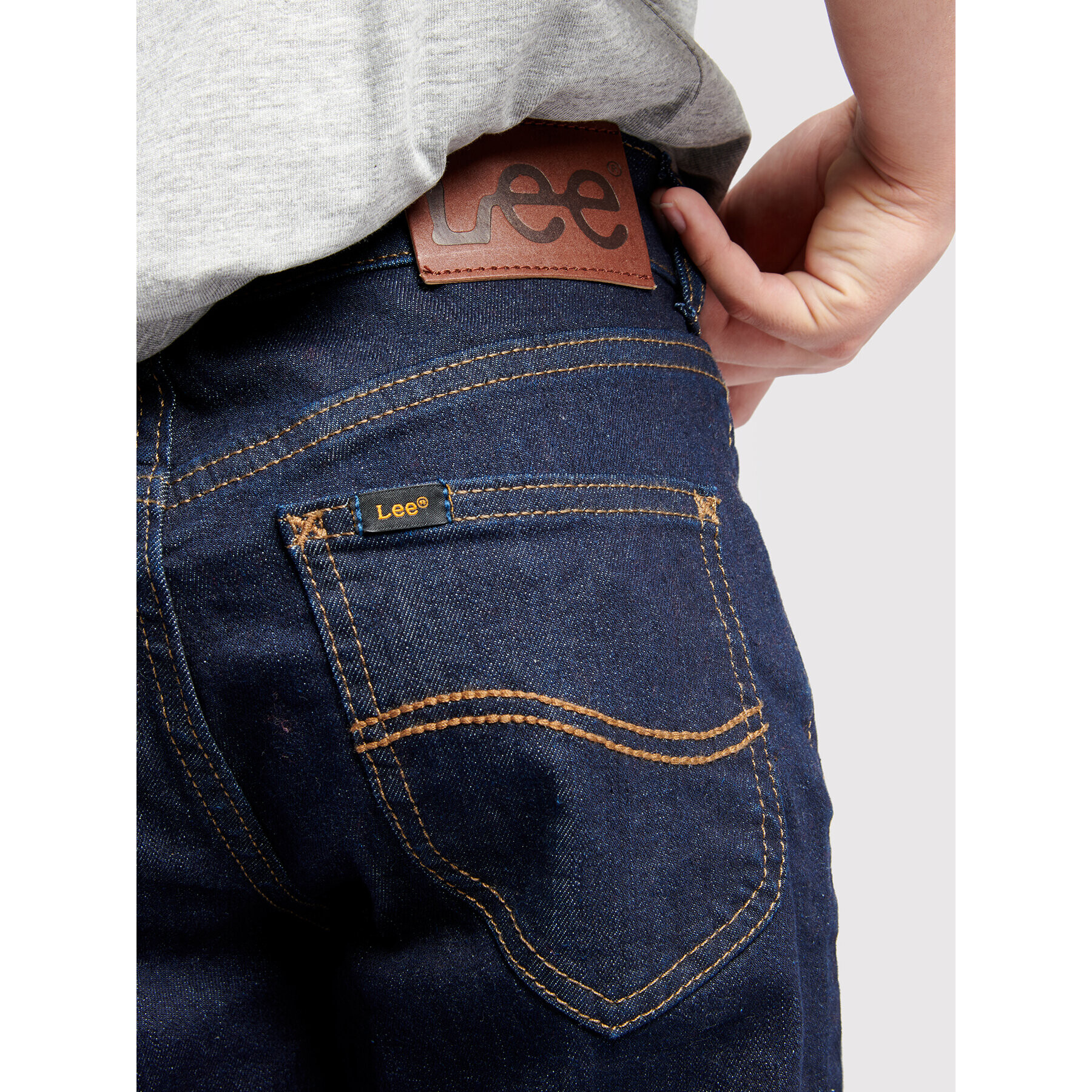 Lee Дънки 0012 Тъмносин Regular Fit - Pepit.bg