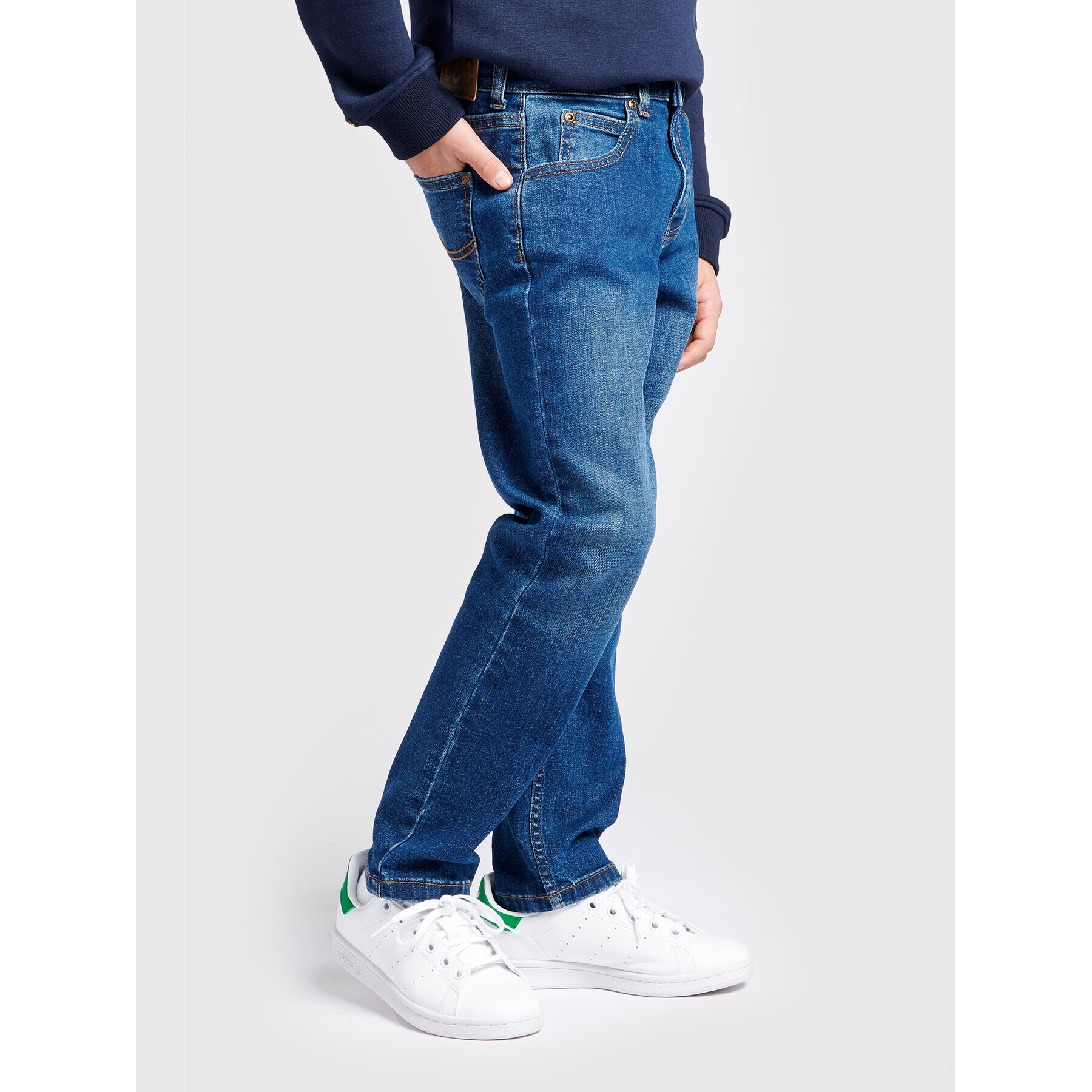 Lee Дънки 0012 Тъмносин Regular Fit - Pepit.bg