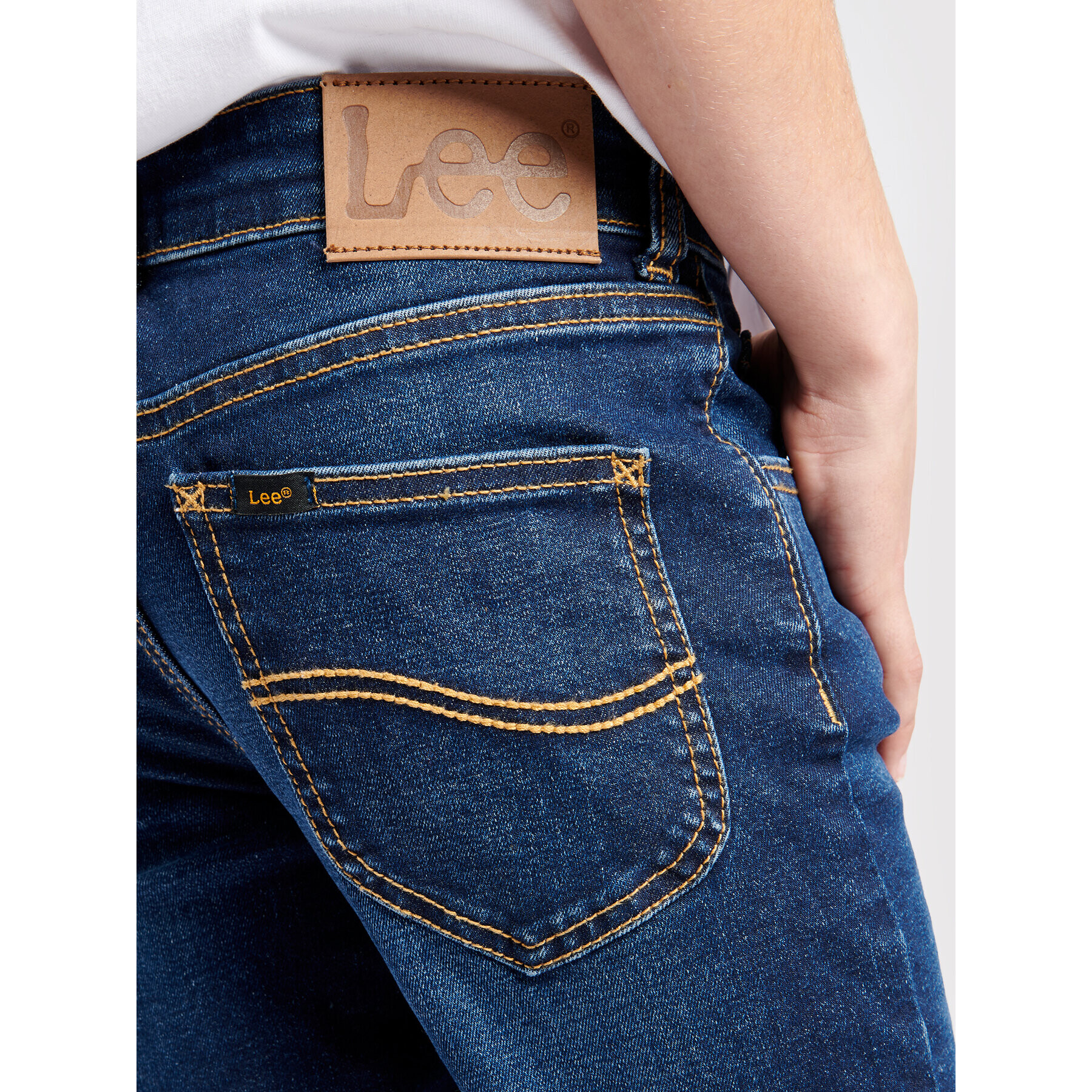 Lee Дънки 0014 Тъмносин Slim Fit - Pepit.bg