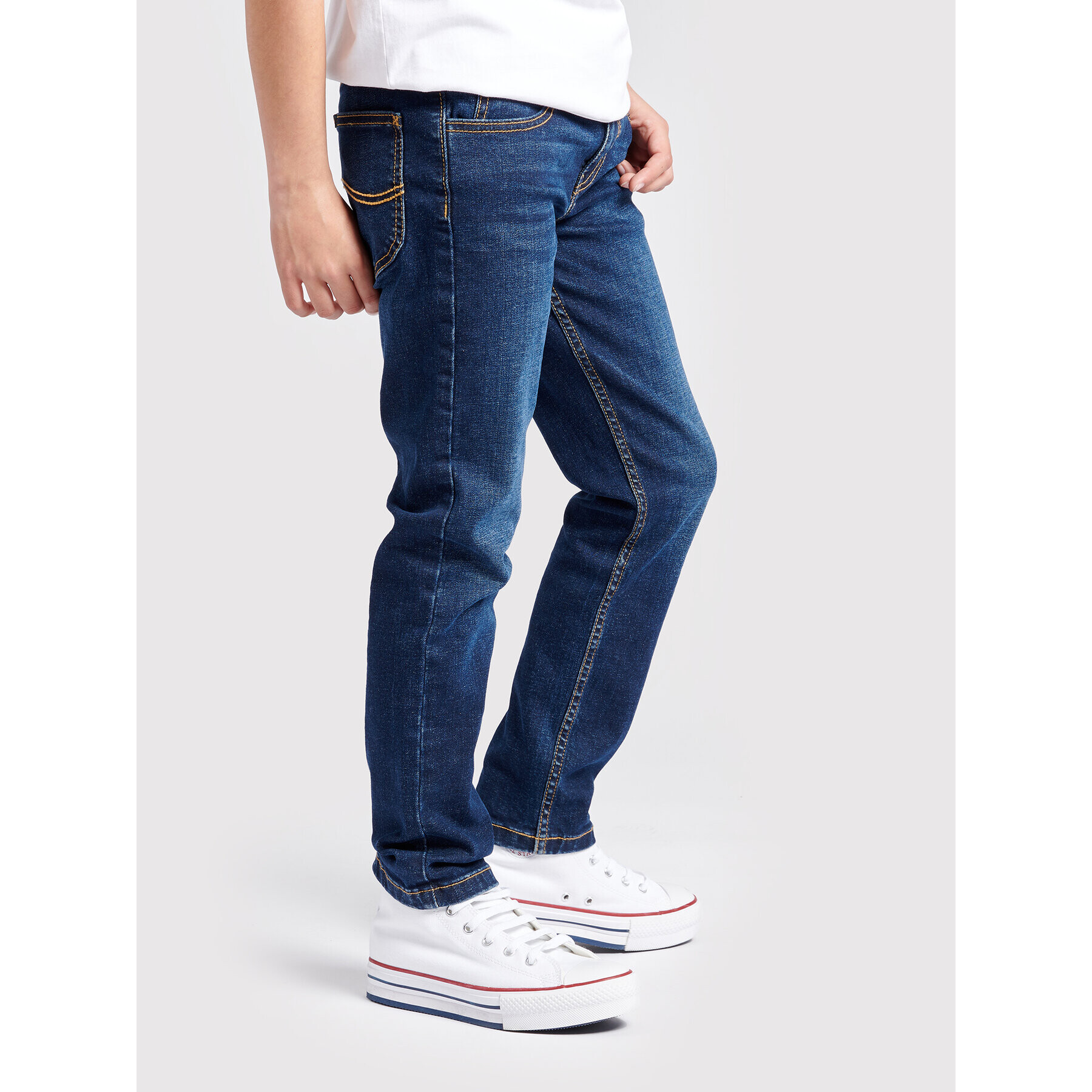 Lee Дънки 0014 Тъмносин Slim Fit - Pepit.bg