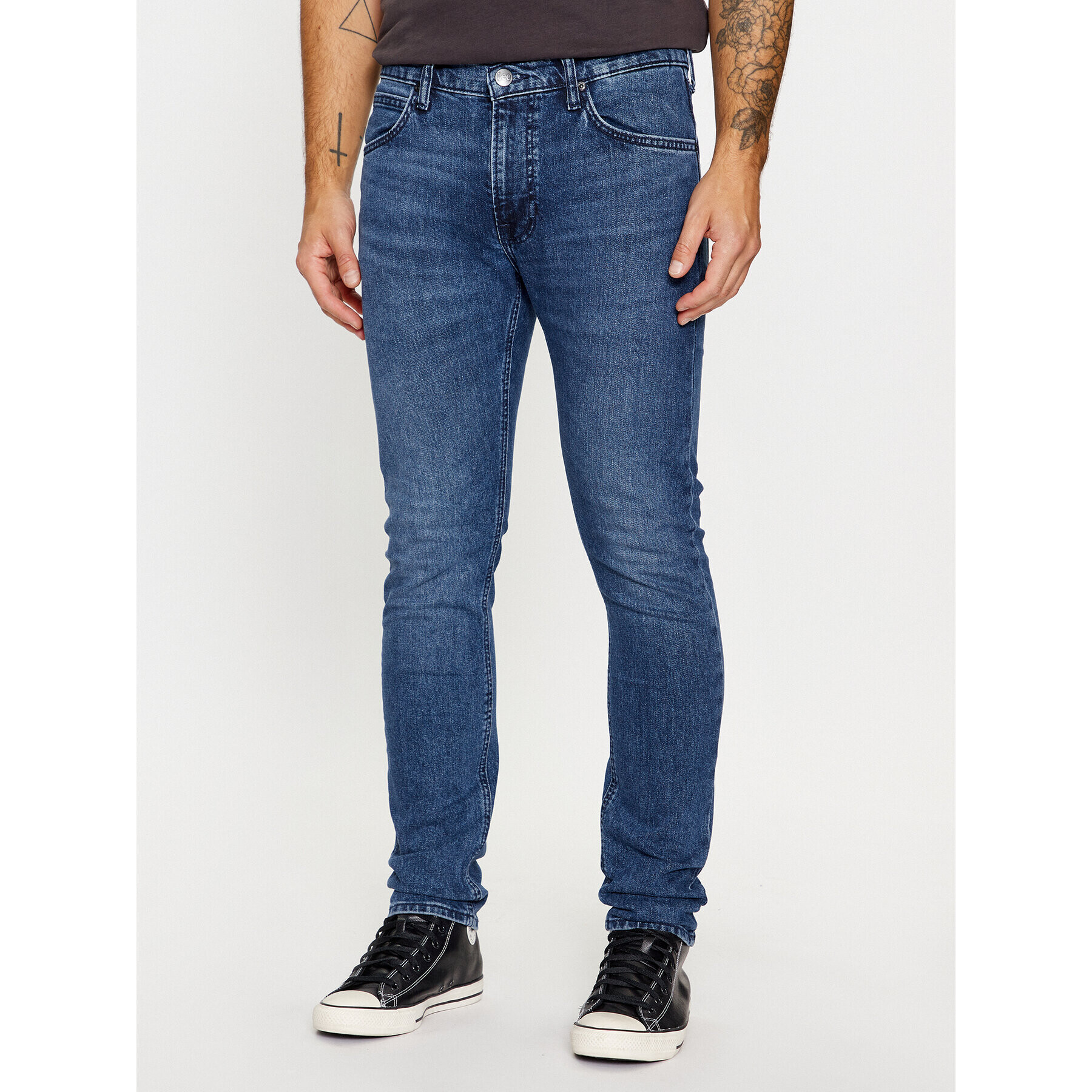 Lee Дънки 112342252 Тъмносин Slim Fit - Pepit.bg