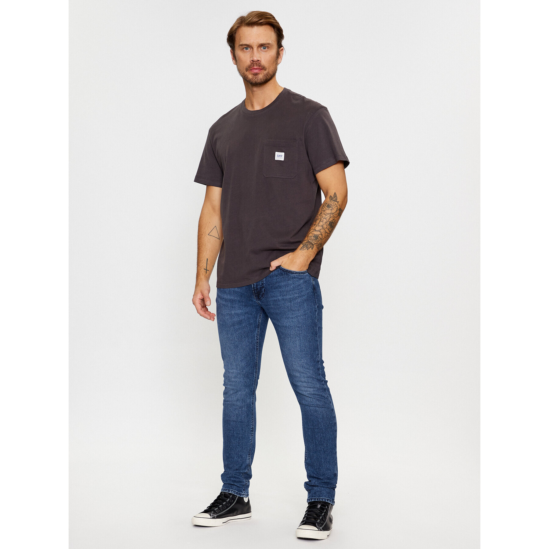 Lee Дънки 112342252 Тъмносин Slim Fit - Pepit.bg