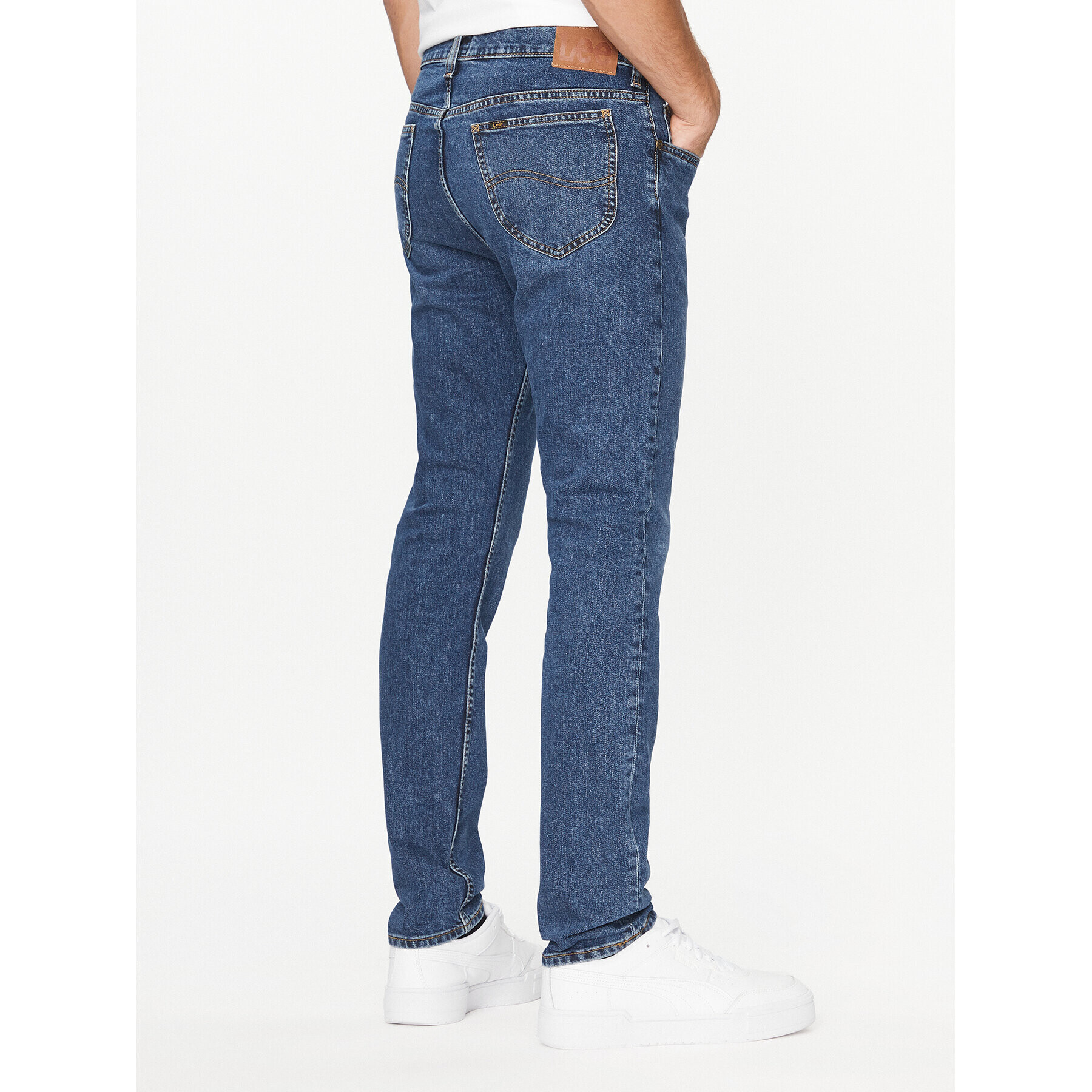 Lee Дънки 112342261 Тъмносин Slim Fit - Pepit.bg