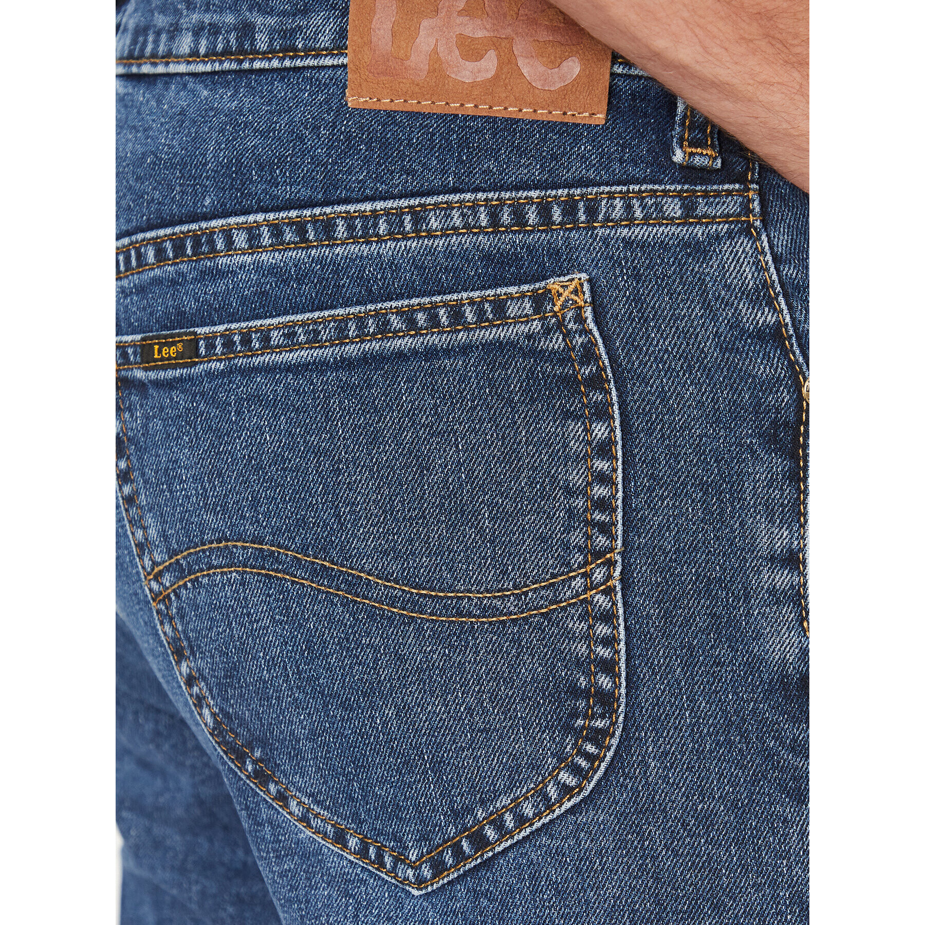 Lee Дънки 112342261 Тъмносин Slim Fit - Pepit.bg