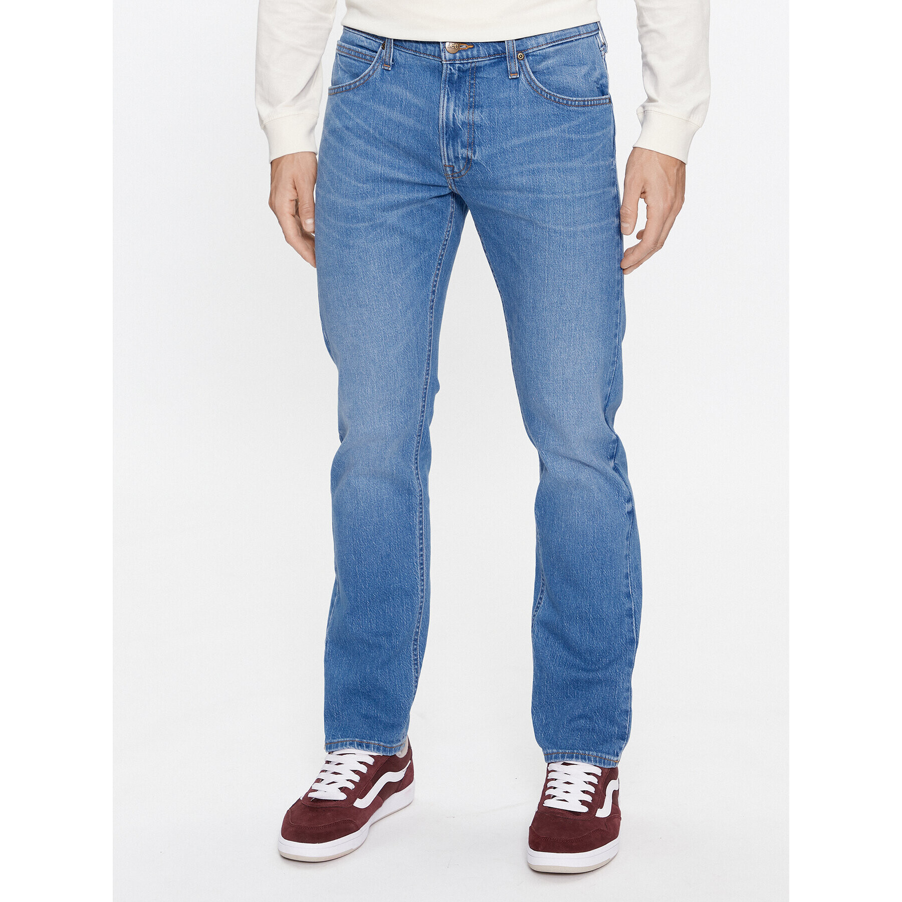 Lee Дънки 112346324 Син Regular Fit - Pepit.bg