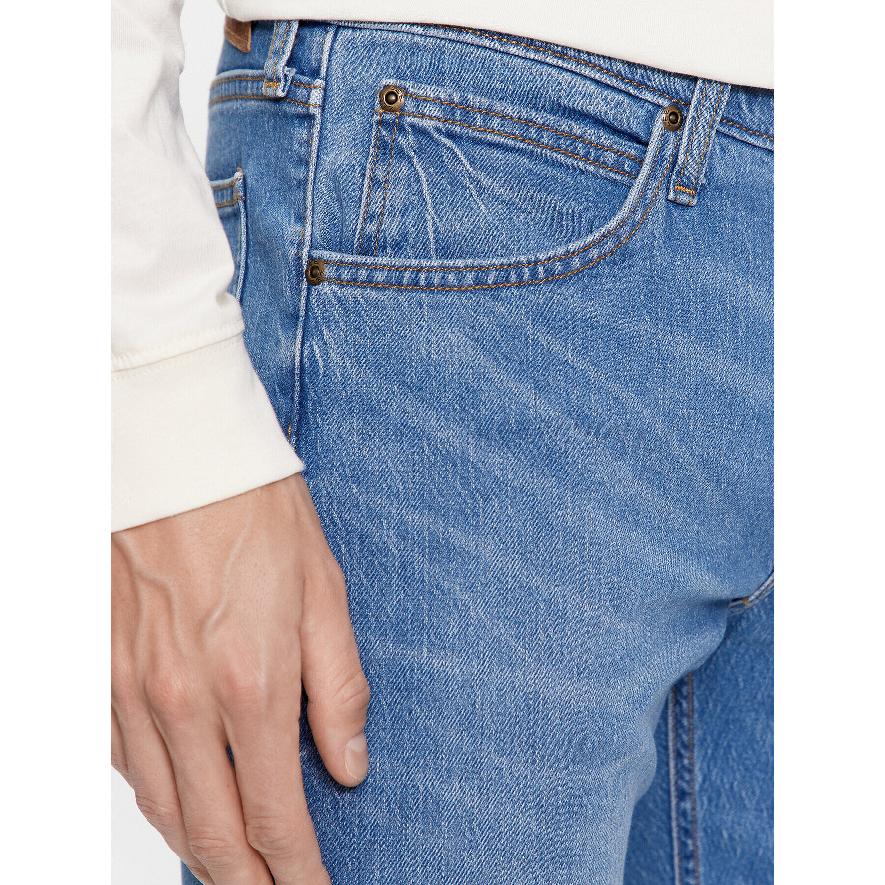 Lee Дънки 112346324 Син Regular Fit - Pepit.bg