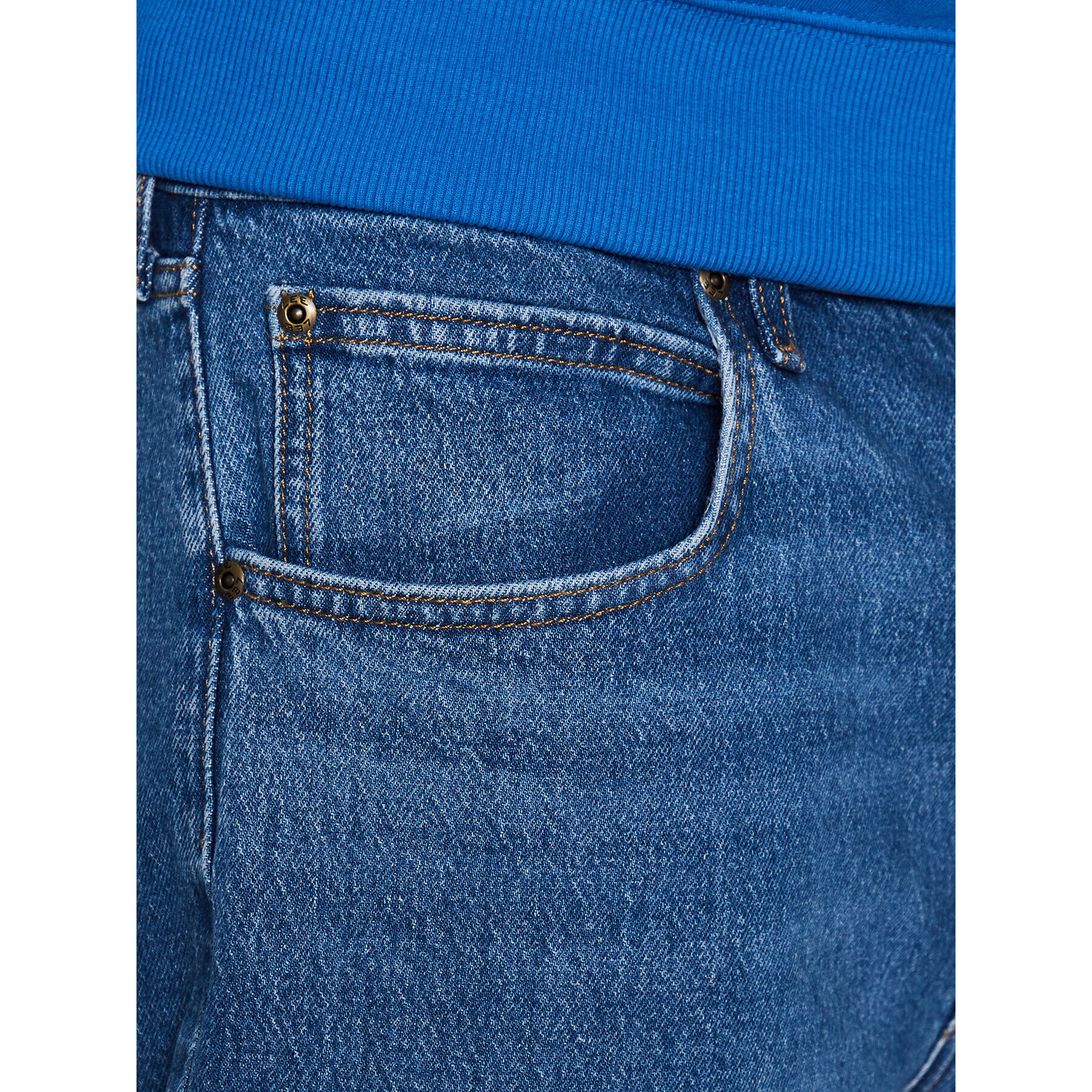 Lee Дънки Asher L70EMWFW Син Straight Fit - Pepit.bg