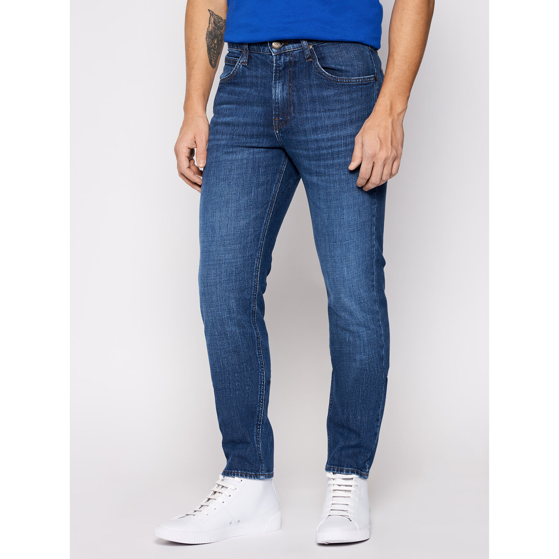 Lee Дънки Austin L733KNUM Тъмносин Regular Fit - Pepit.bg