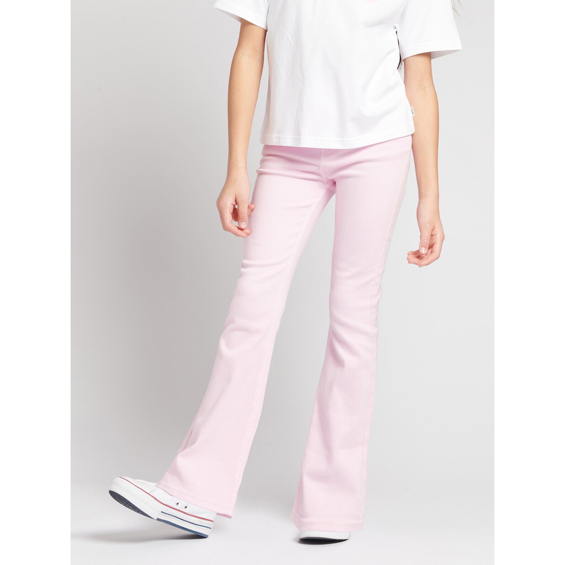Lee Дънки Breese Flare Twill LEG5066 Розов Regular Fit - Pepit.bg