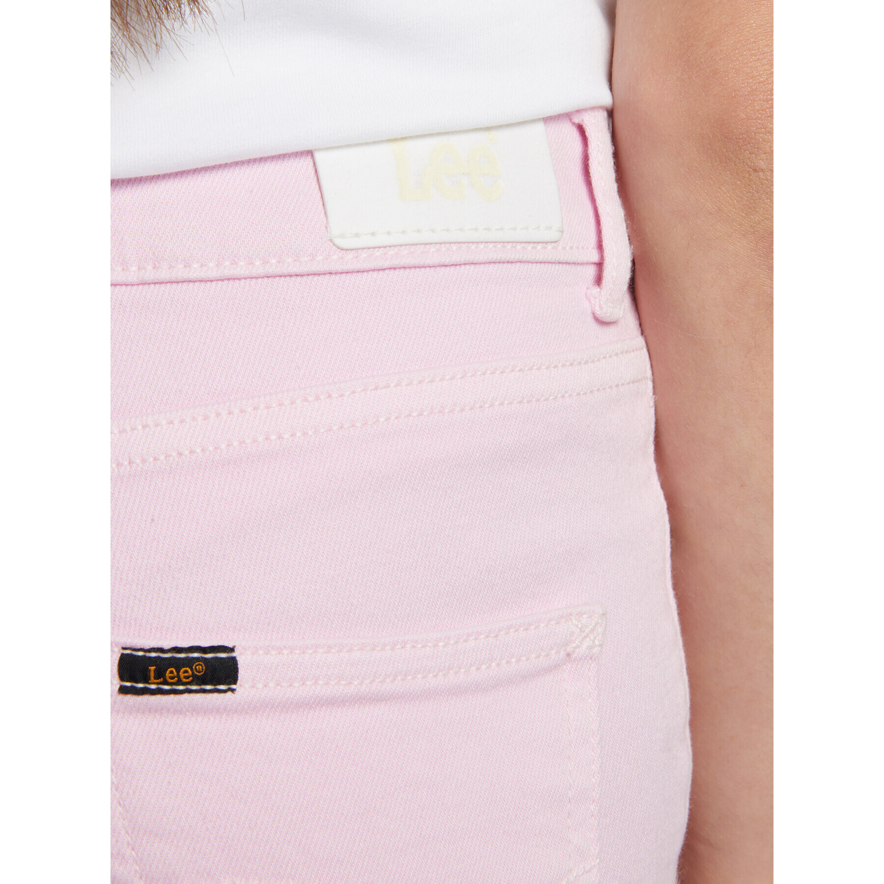 Lee Дънки Breese Flare Twill LEG5066 Розов Regular Fit - Pepit.bg
