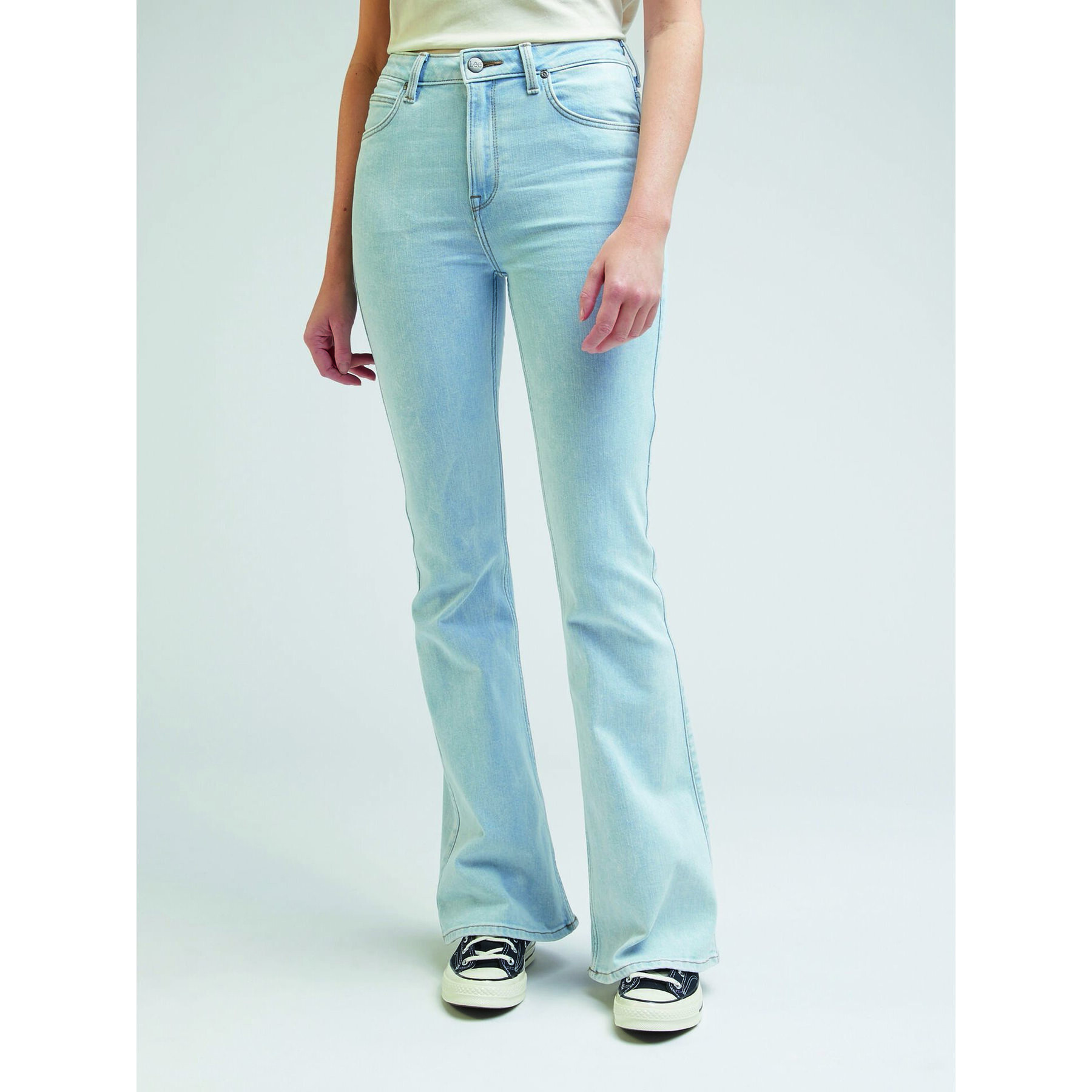 Lee Дънки Breese L32YGUB44 Син Flare Fit - Pepit.bg