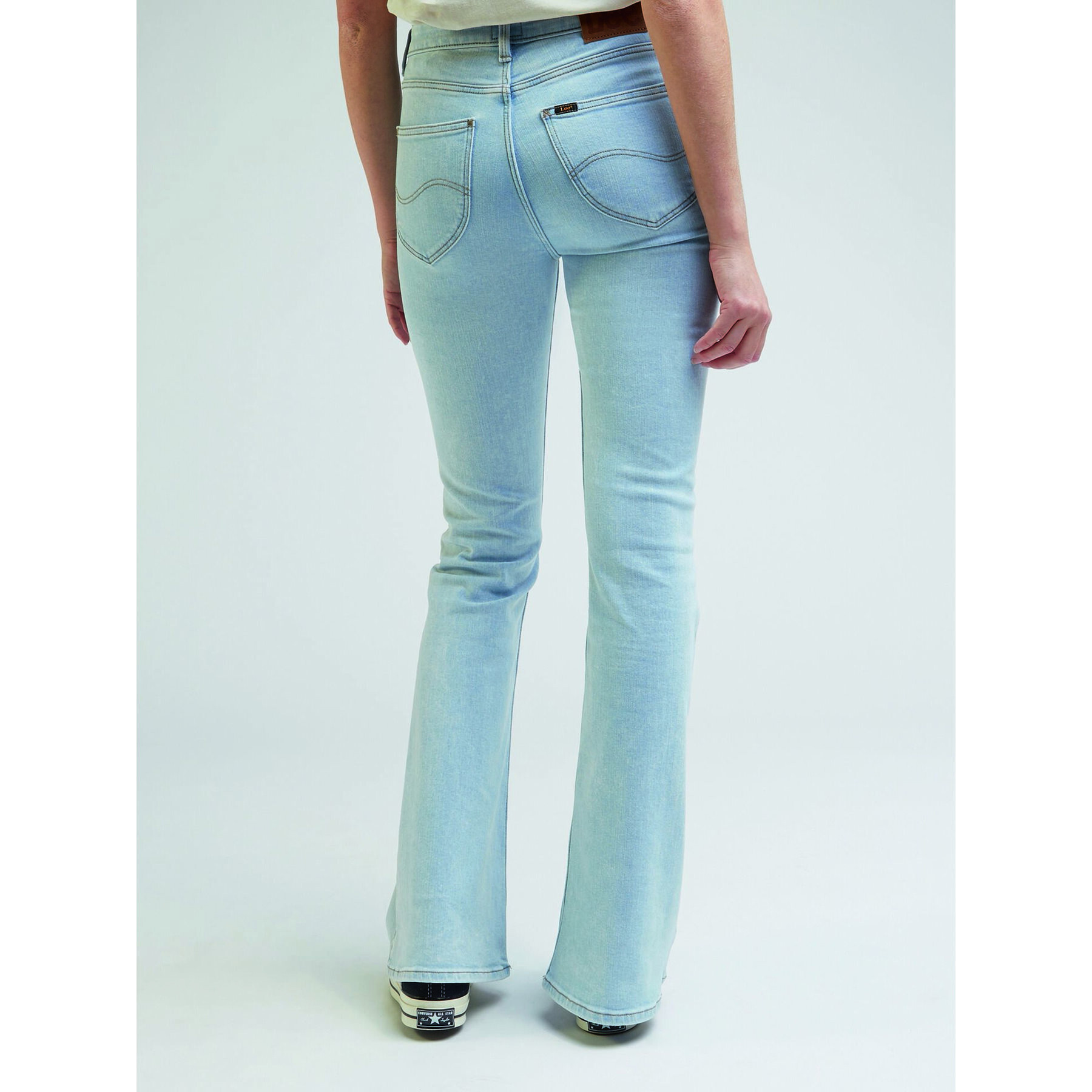 Lee Дънки Breese L32YGUB44 Син Flare Fit - Pepit.bg