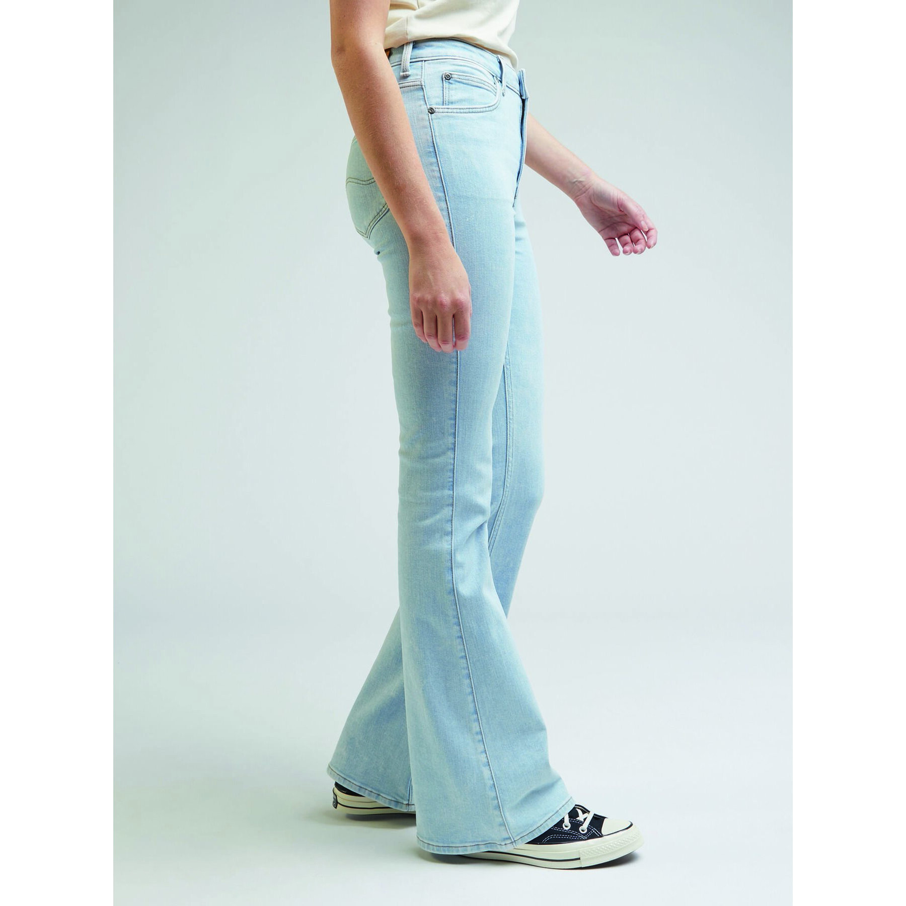 Lee Дънки Breese L32YGUB44 Син Flare Fit - Pepit.bg