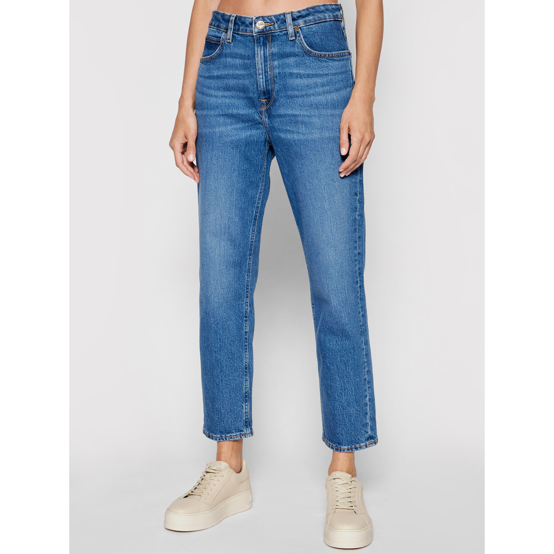 Lee Дънки Carol L30UMWQW Тъмносин Regular Fit - Pepit.bg