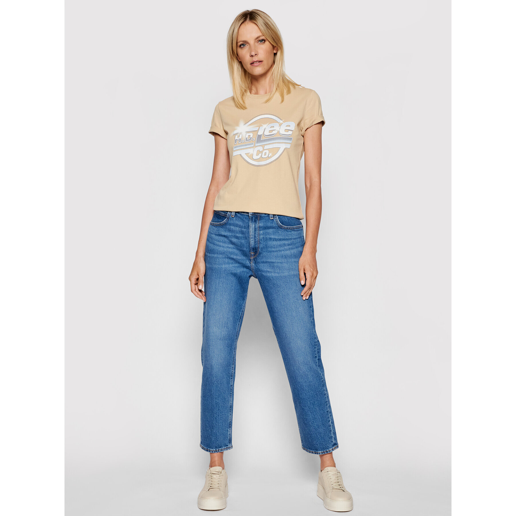 Lee Дънки Carol L30UMWQW Тъмносин Regular Fit - Pepit.bg