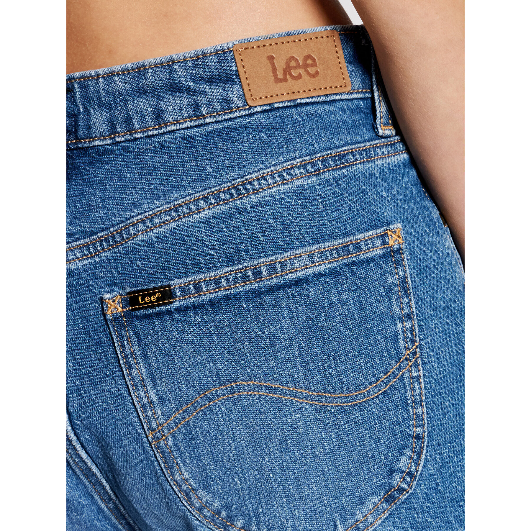 Lee Дънки Carol L30UMWQW Тъмносин Regular Fit - Pepit.bg