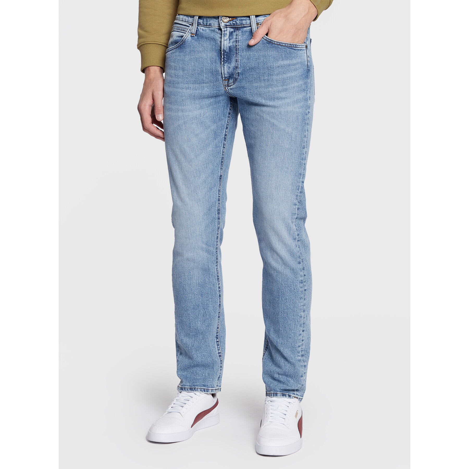 Lee Дънки Daren L707KNMB 112145462 Син Regular Fit - Pepit.bg