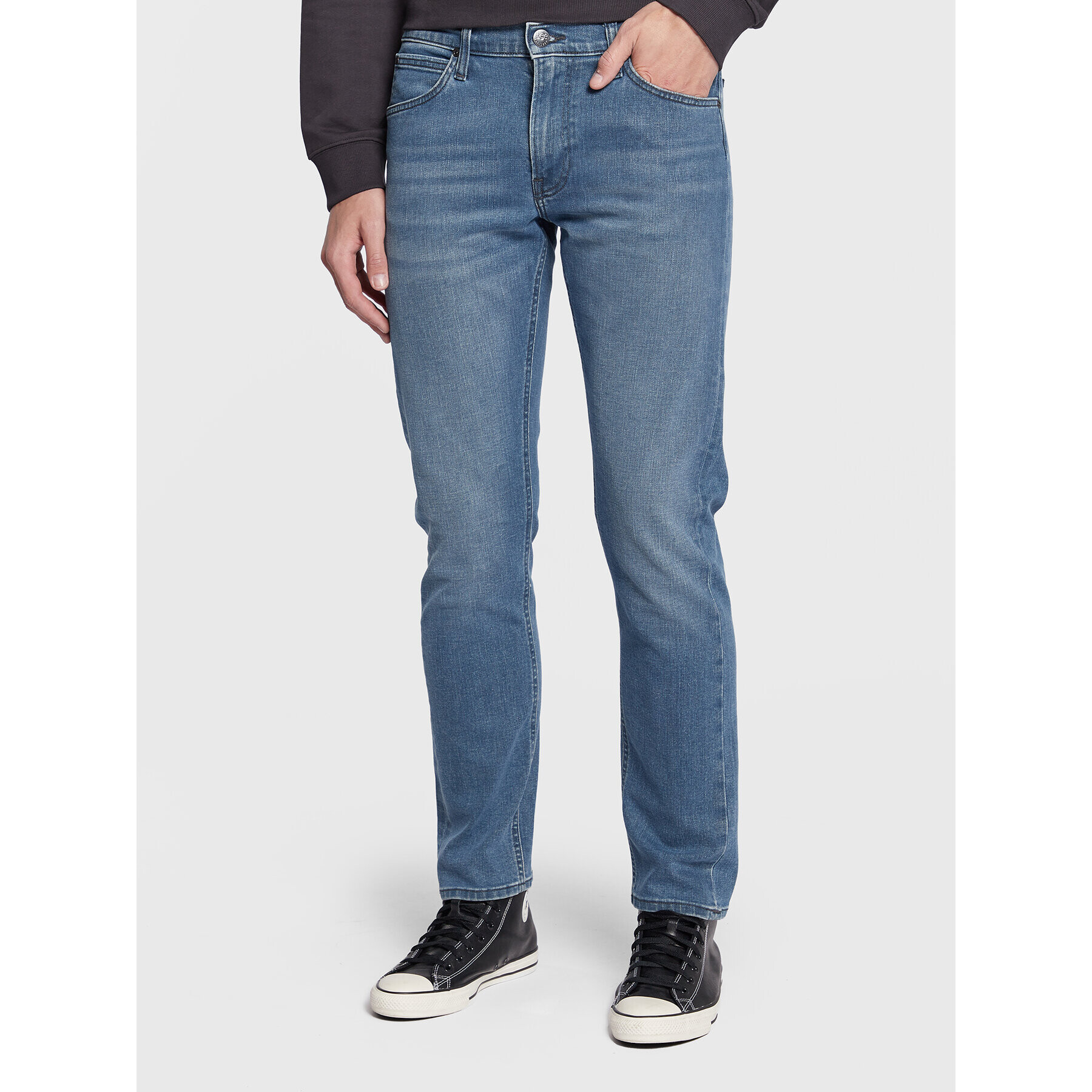 Lee Дънки Daren L707PTFL 112321984 Син Regular Fit - Pepit.bg