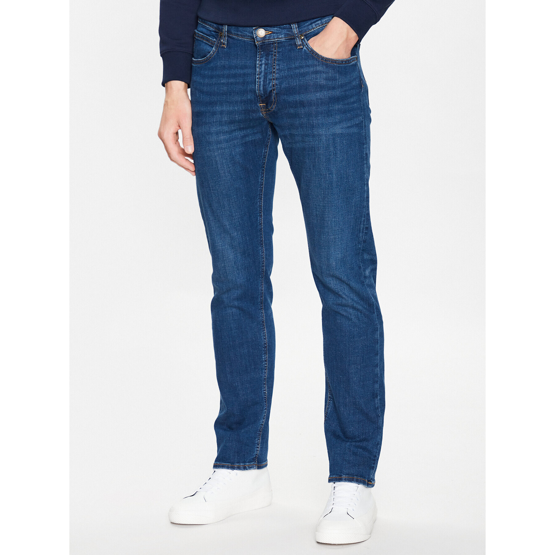 Lee Дънки Daren Zip Fly L707NLC07 Син Regular Fit - Pepit.bg