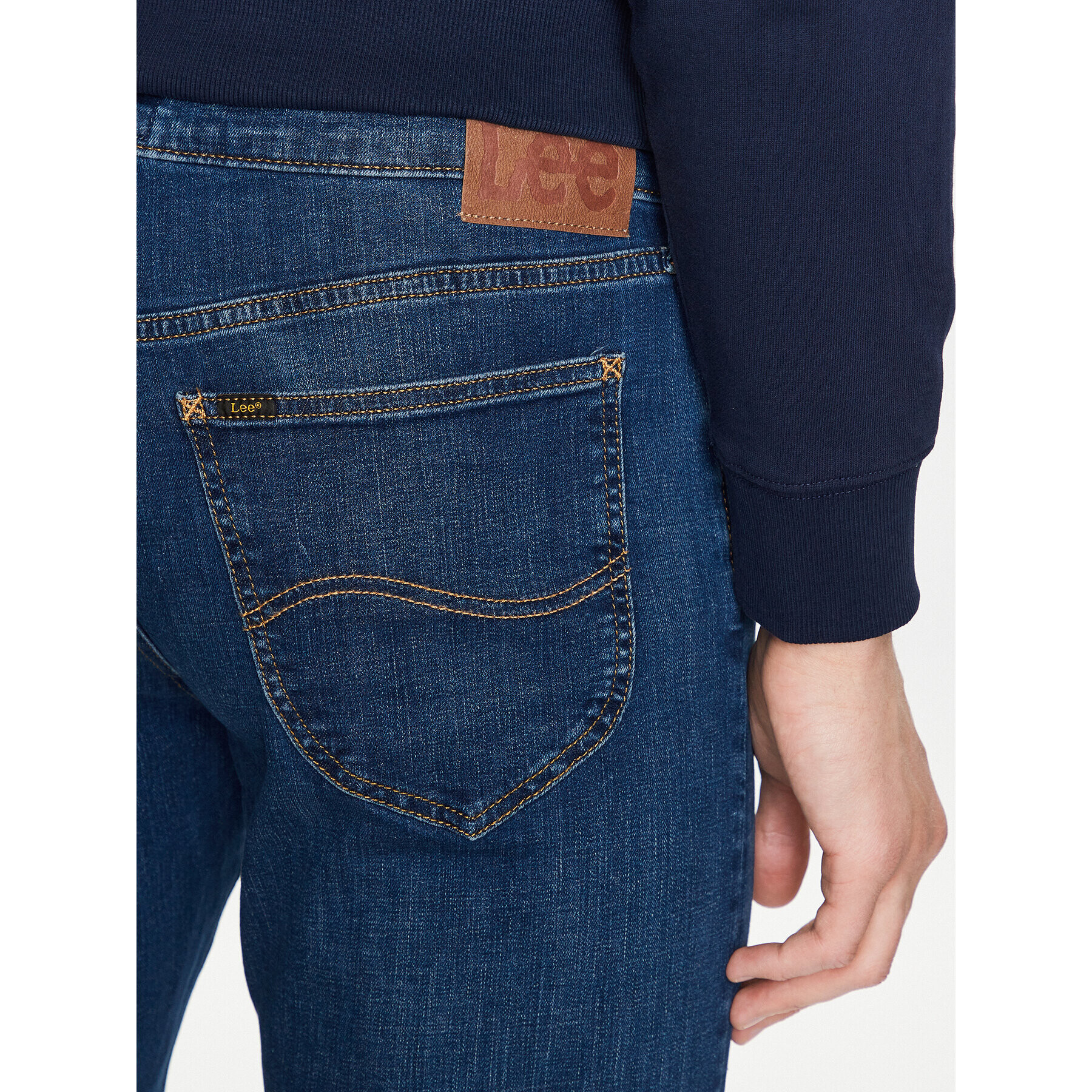 Lee Дънки Daren Zip Fly L707NLC07 Син Regular Fit - Pepit.bg