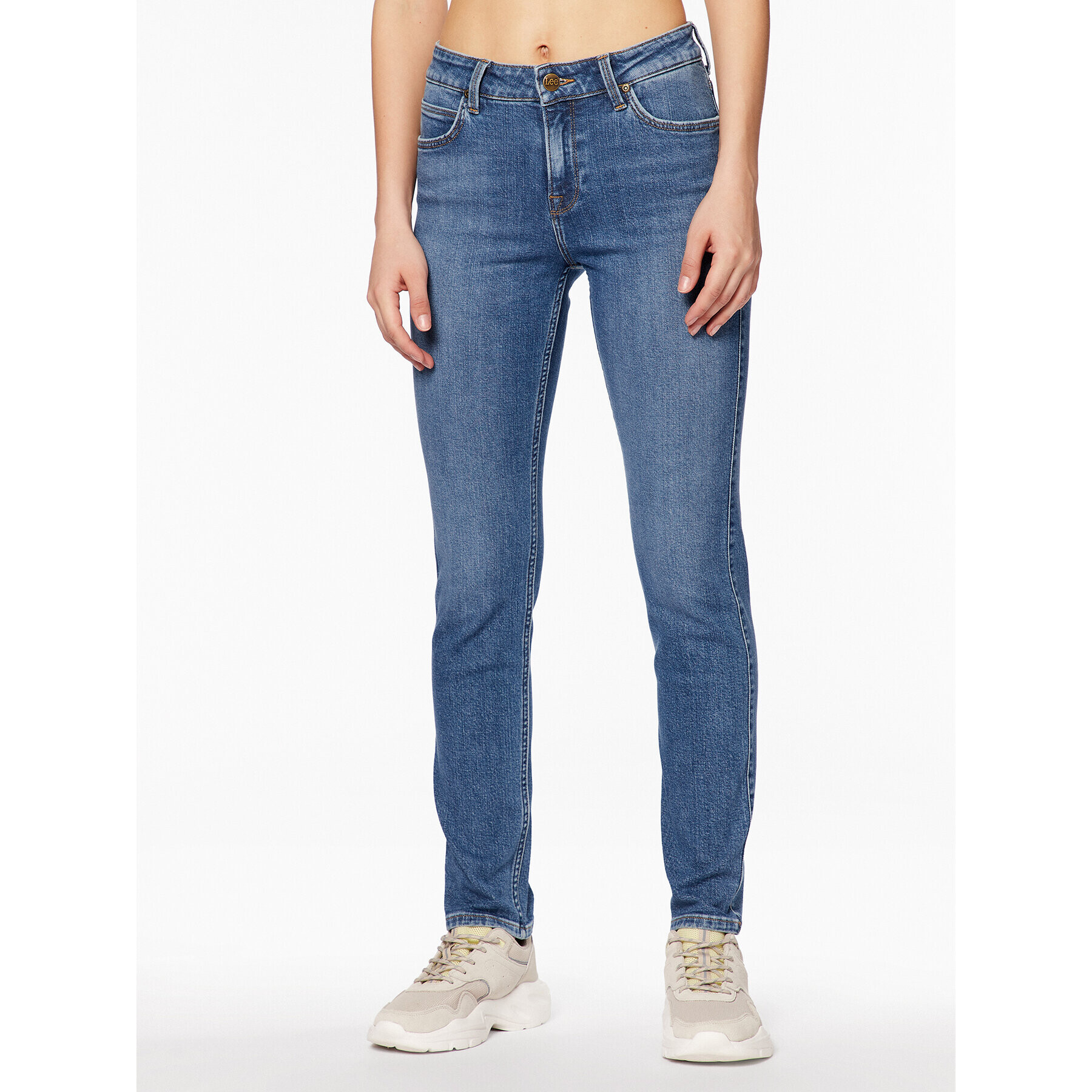 Lee Дънки Elly L305FAB51 Син Slim Fit - Pepit.bg