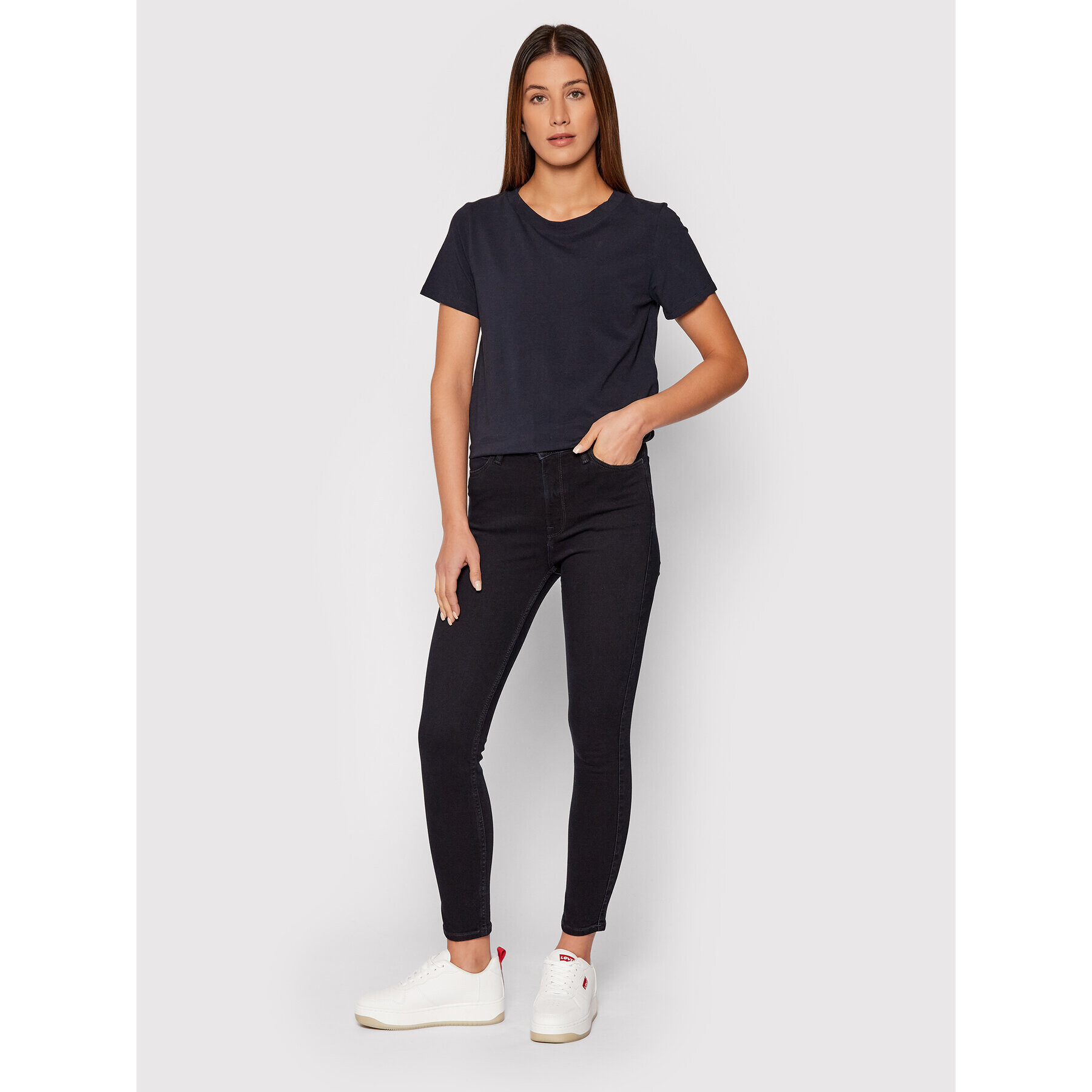 Lee Дънки Ivy L32EPHBX Тъмносин Super Skinny Fit - Pepit.bg