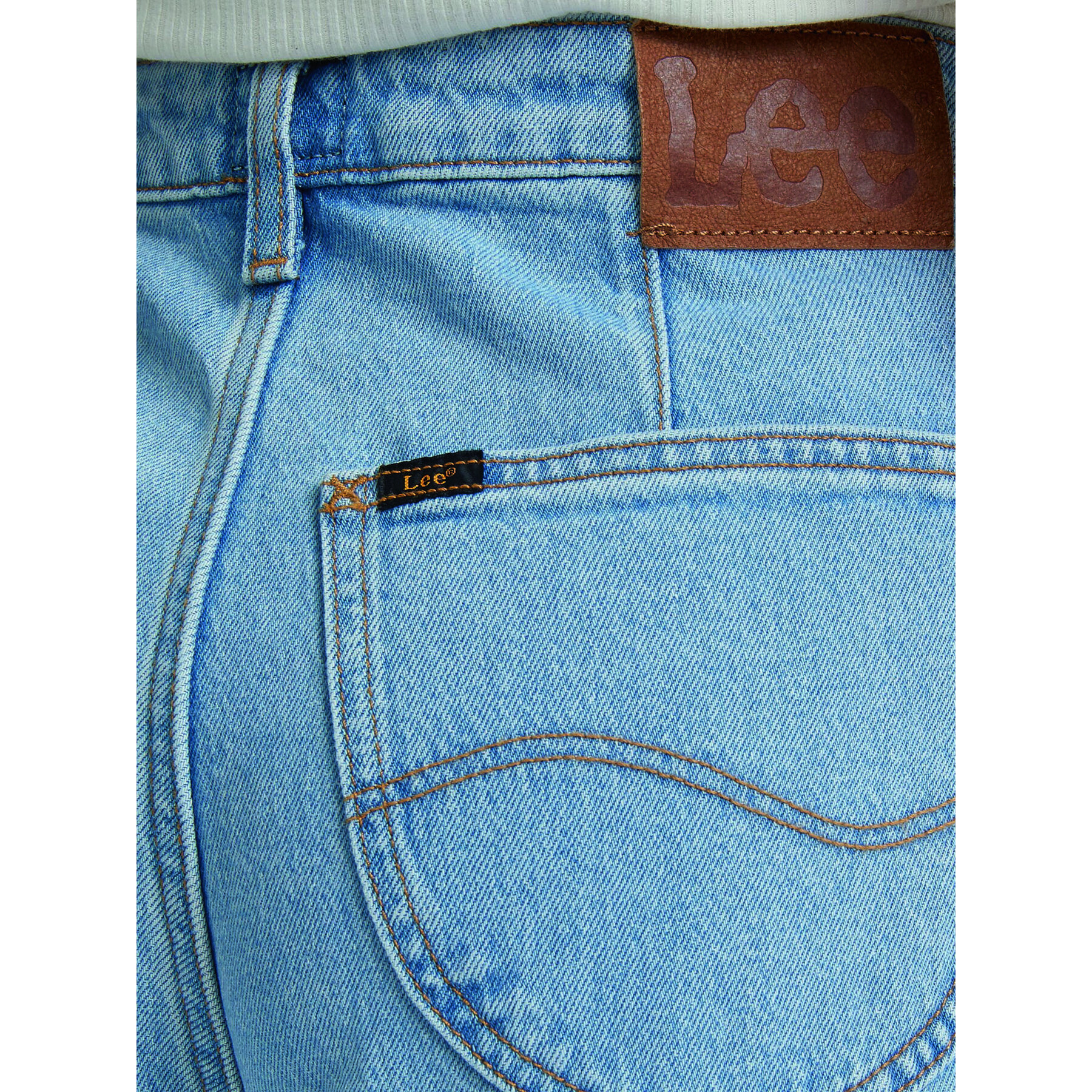 Lee Дънки L31SMWJU Син Relaxed Fit - Pepit.bg