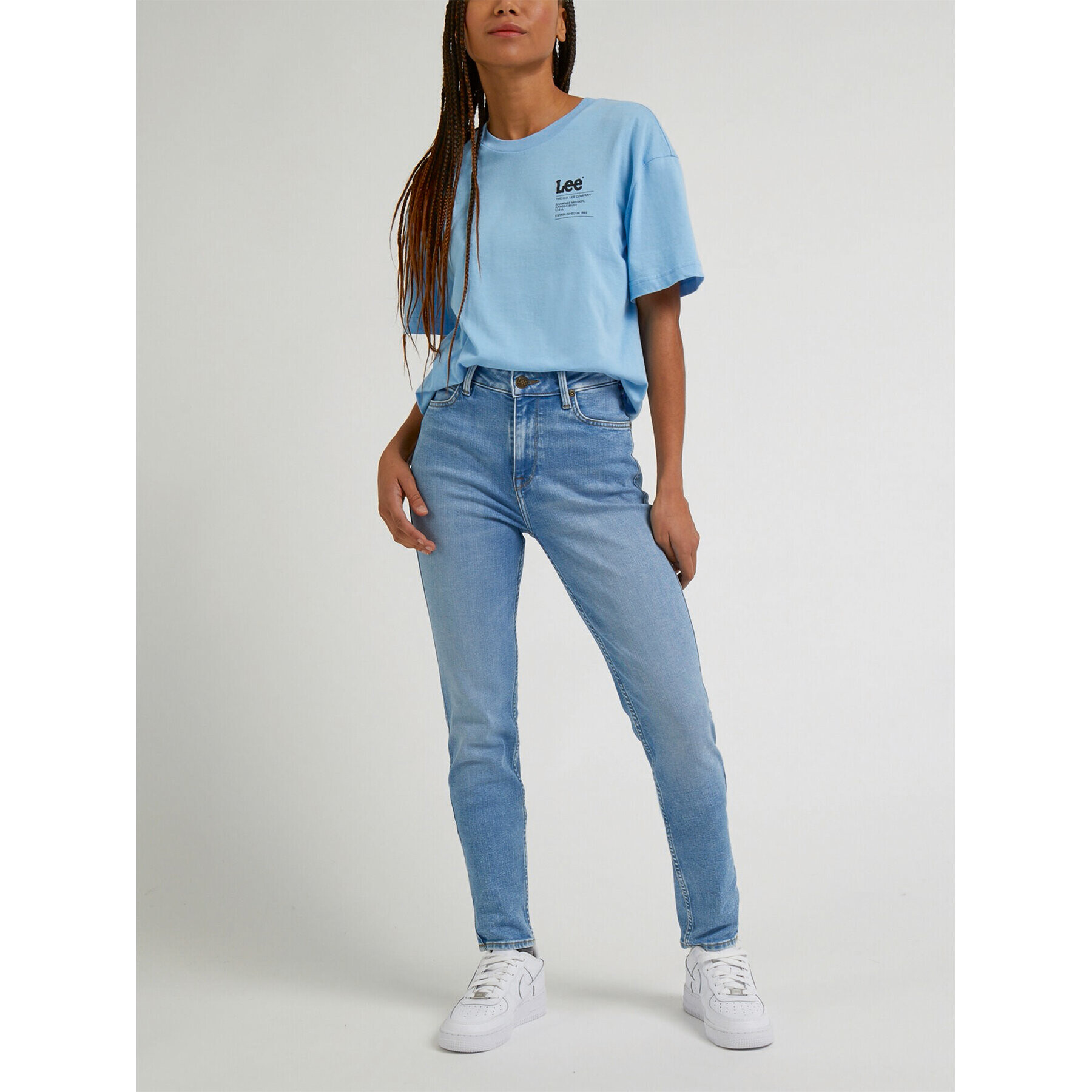 Lee Дънки L626GUB43 Син Skinny Fit - Pepit.bg