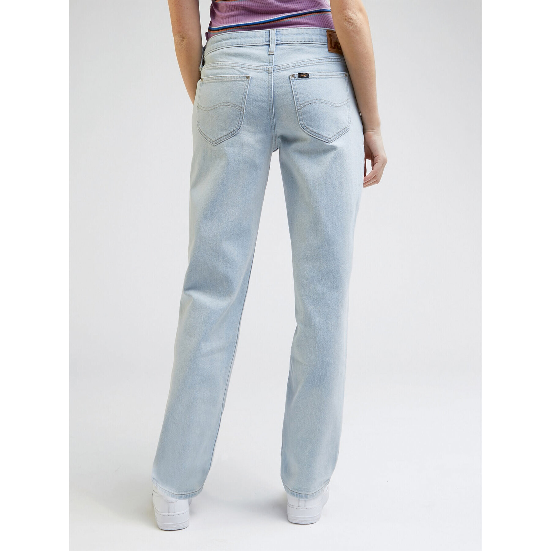 Lee Дънки Low Rise Jane L34VHJB44 Син Straight Leg - Pepit.bg