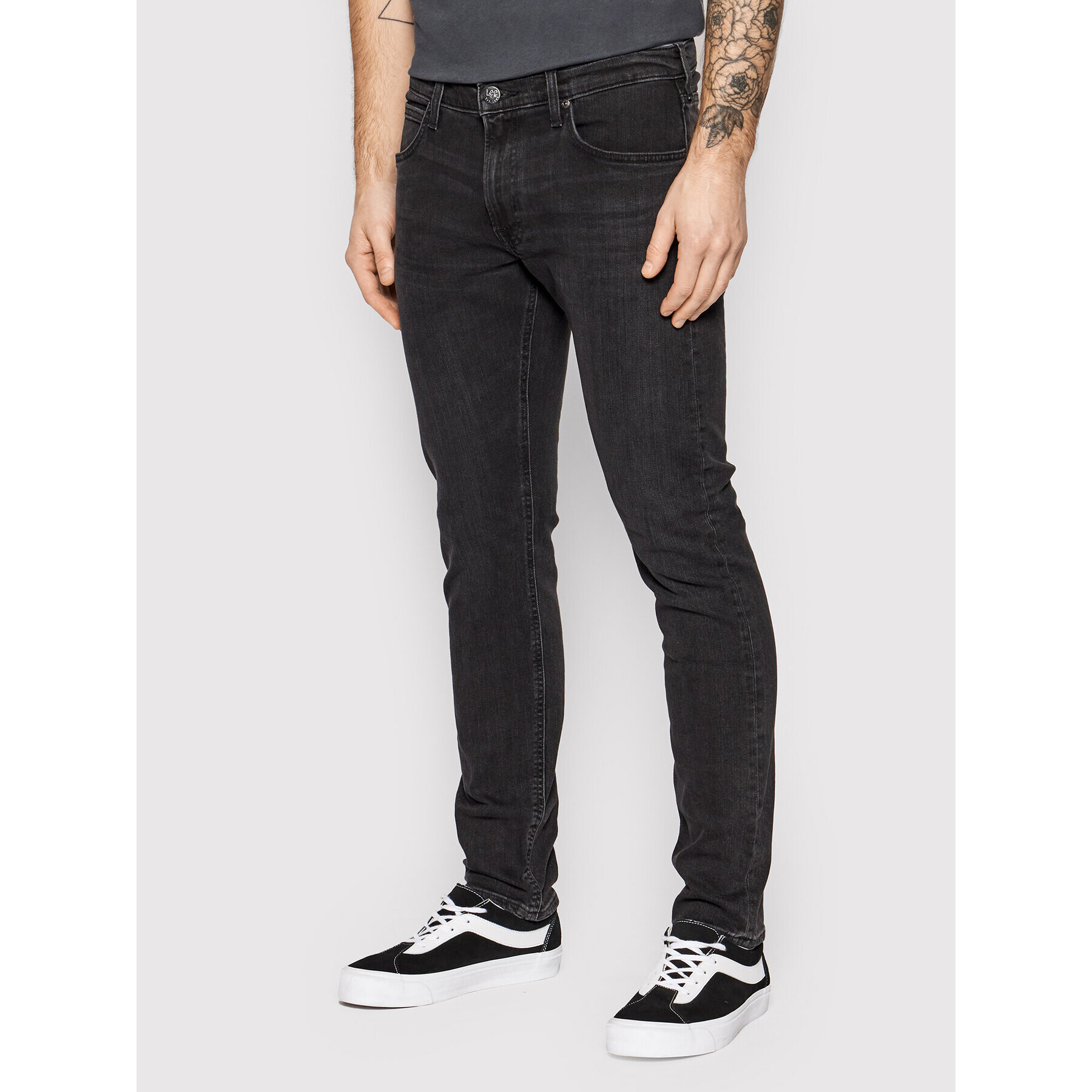 Lee Дънки Luke L719HFLN Черен Slim Fit - Pepit.bg