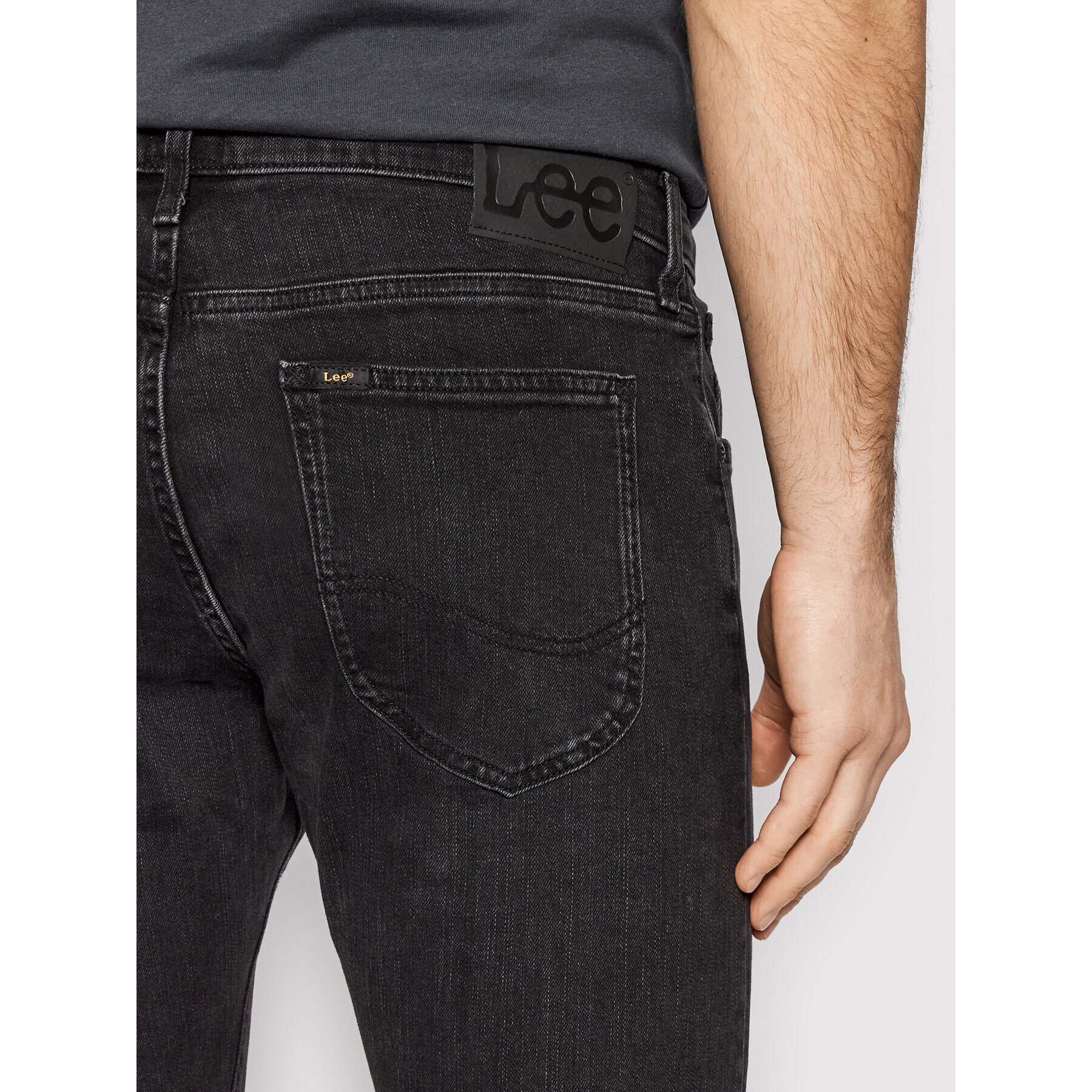 Lee Дънки Luke L719HFLN Черен Slim Fit - Pepit.bg