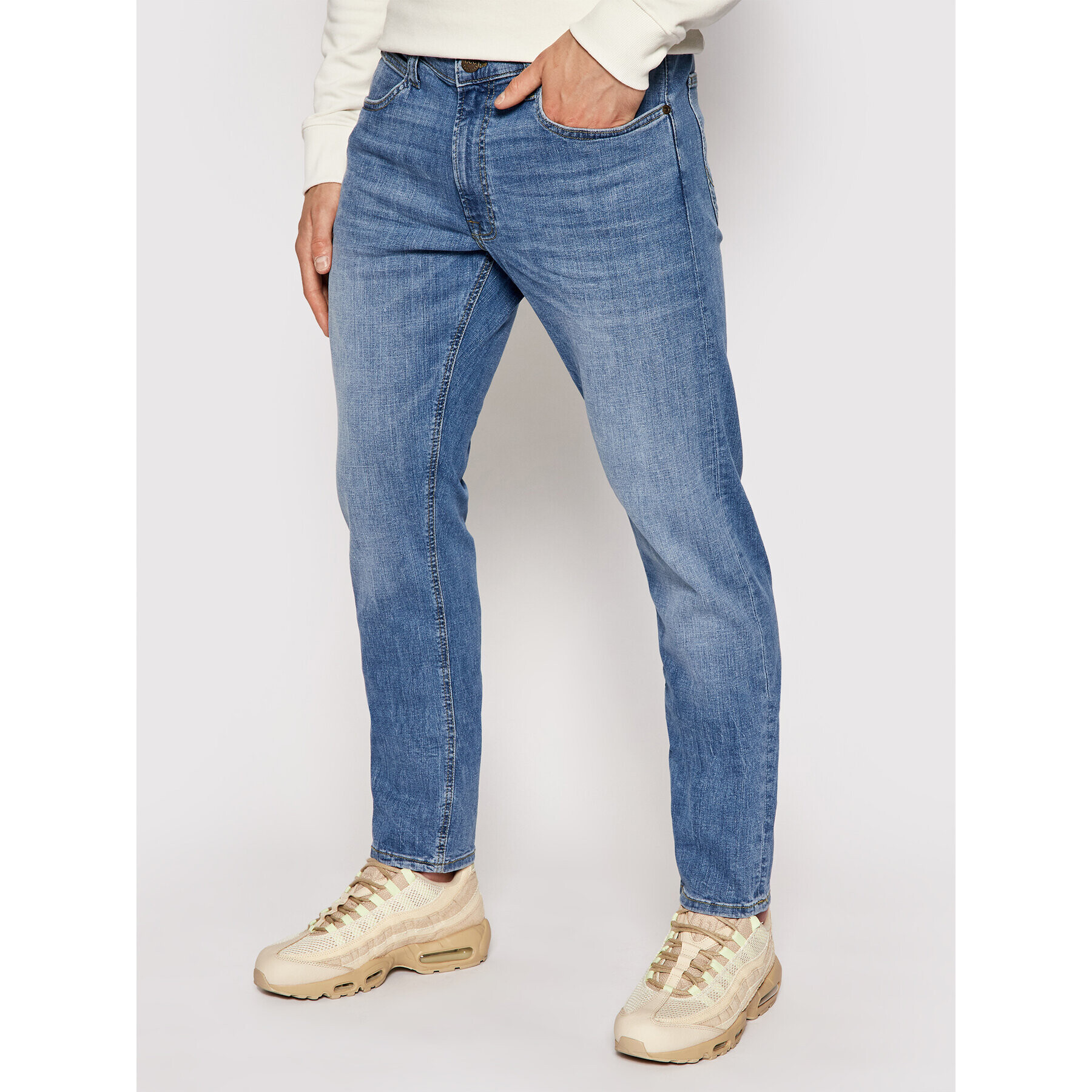 Lee Дънки Luke L719NLUF Син Slim Fit - Pepit.bg