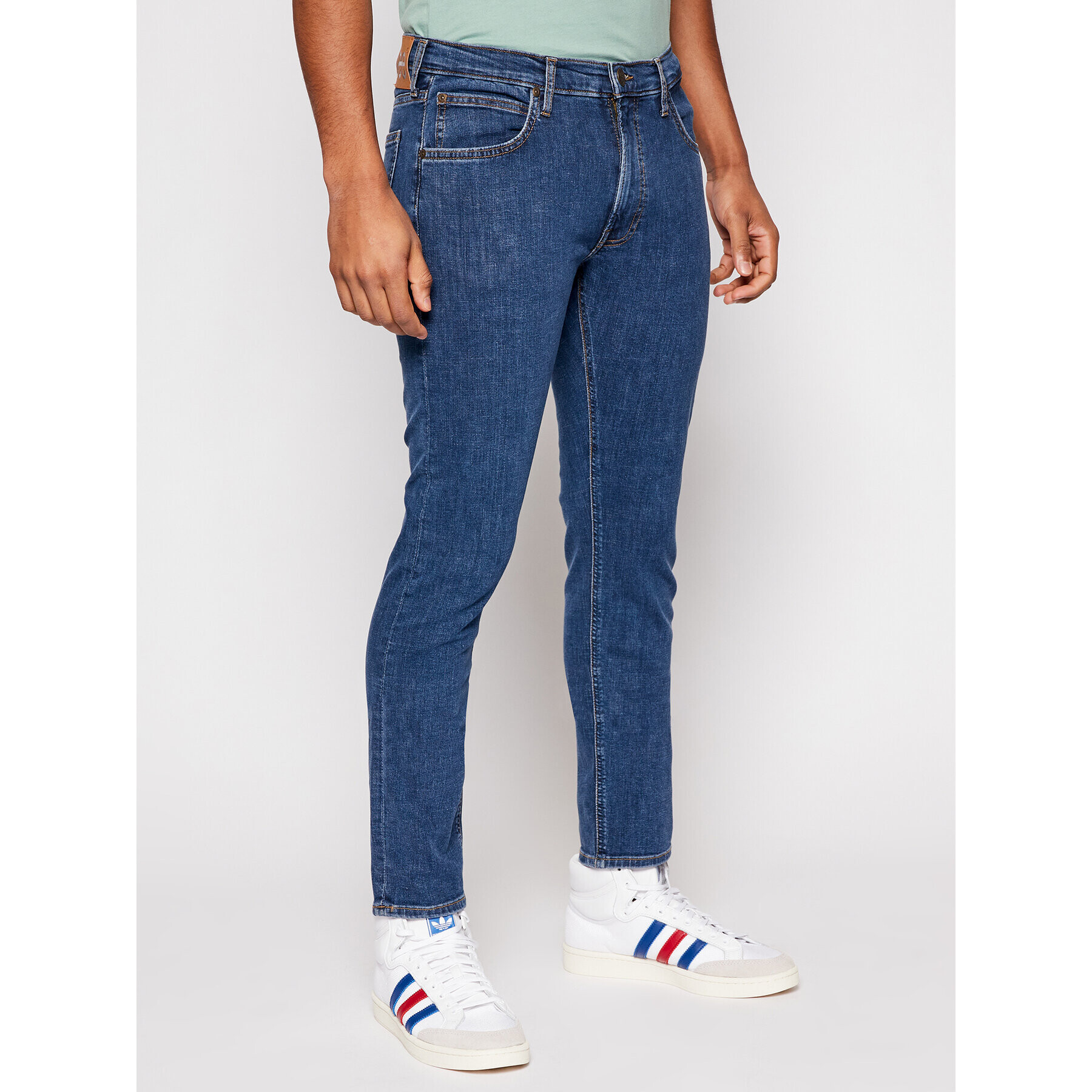 Lee Дънки Luke L719NLWL Син Slim Fit - Pepit.bg
