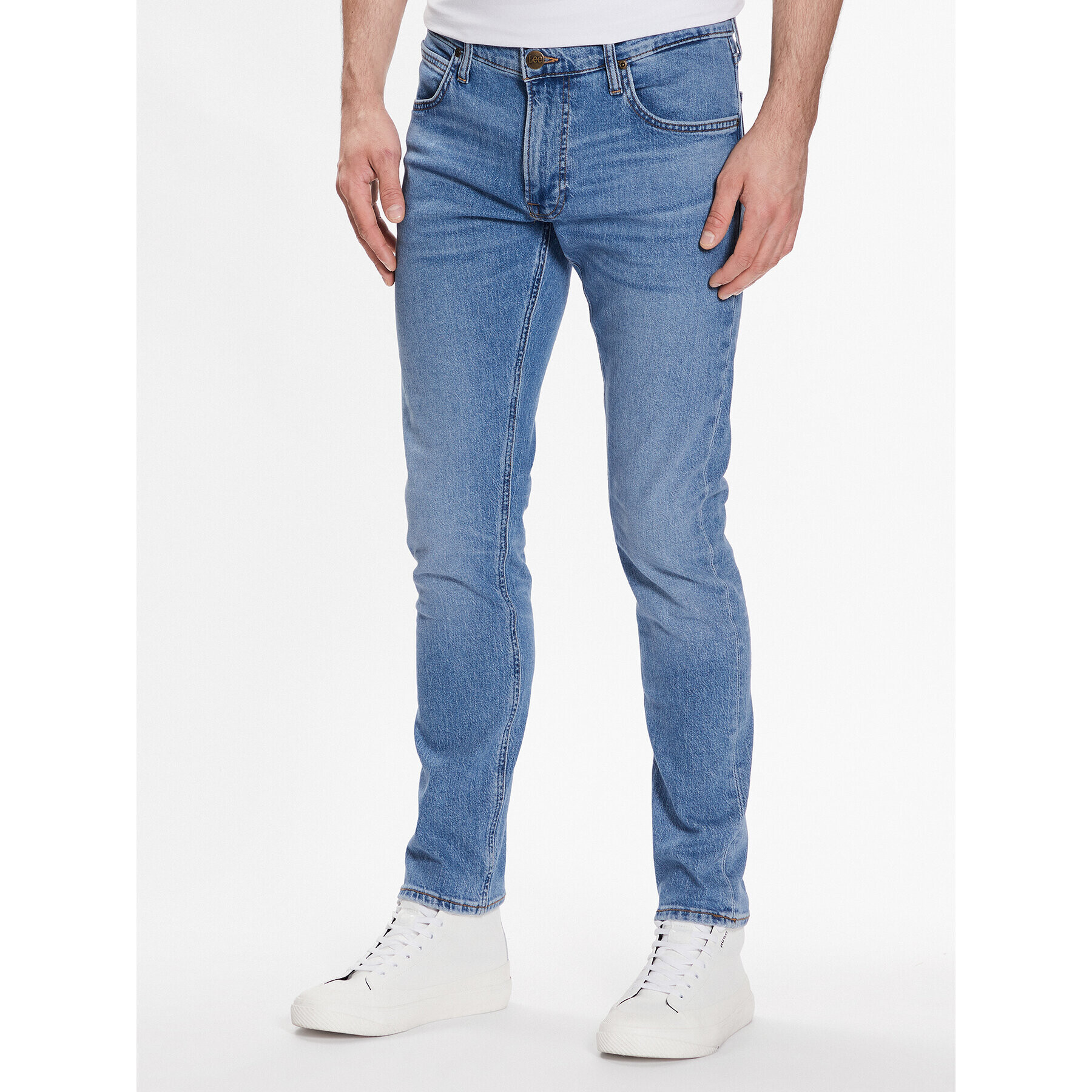 Lee Дънки Luke L719OWC17 Син Slim Fit - Pepit.bg