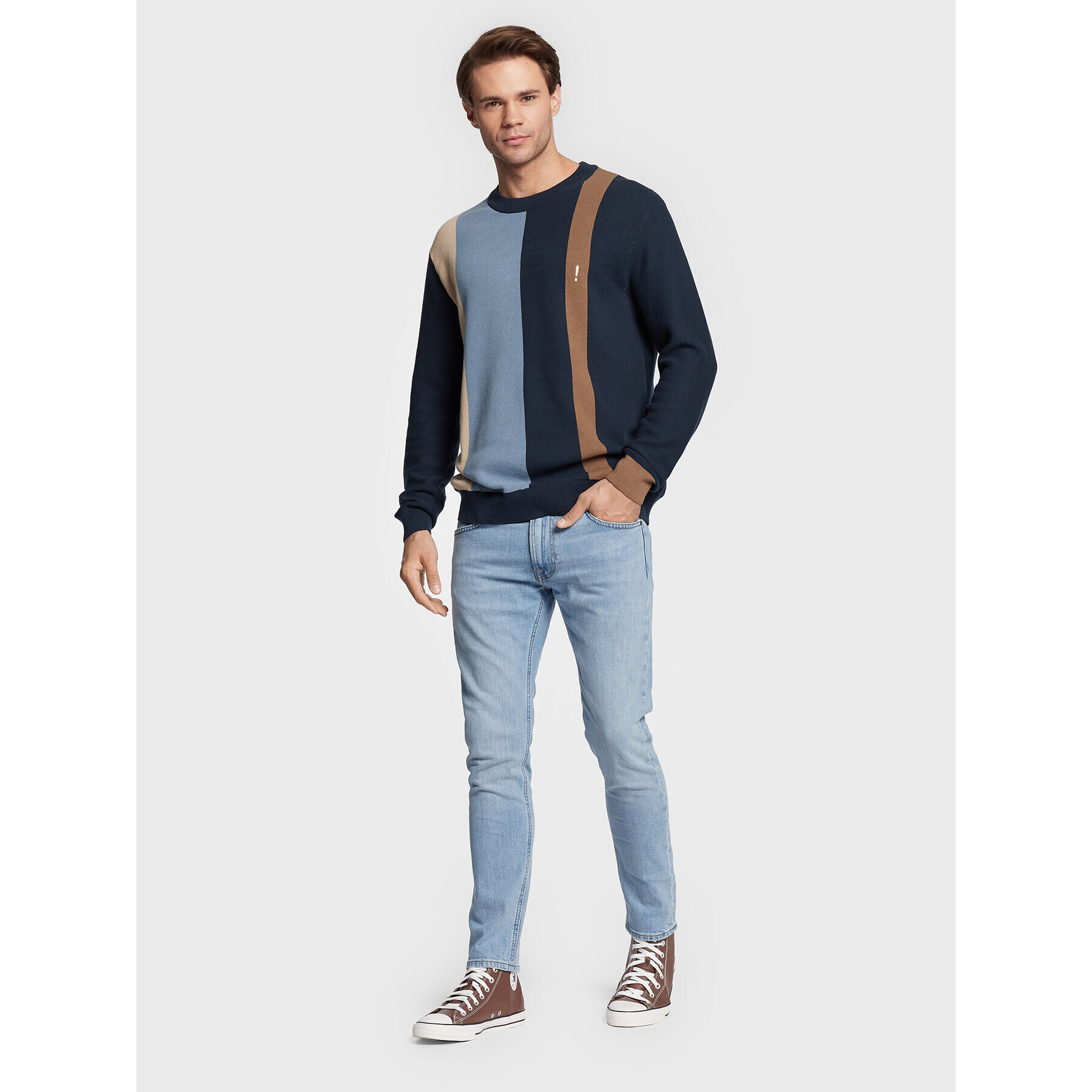 Lee Дънки Luke L719PLEB Син Slim Fit - Pepit.bg