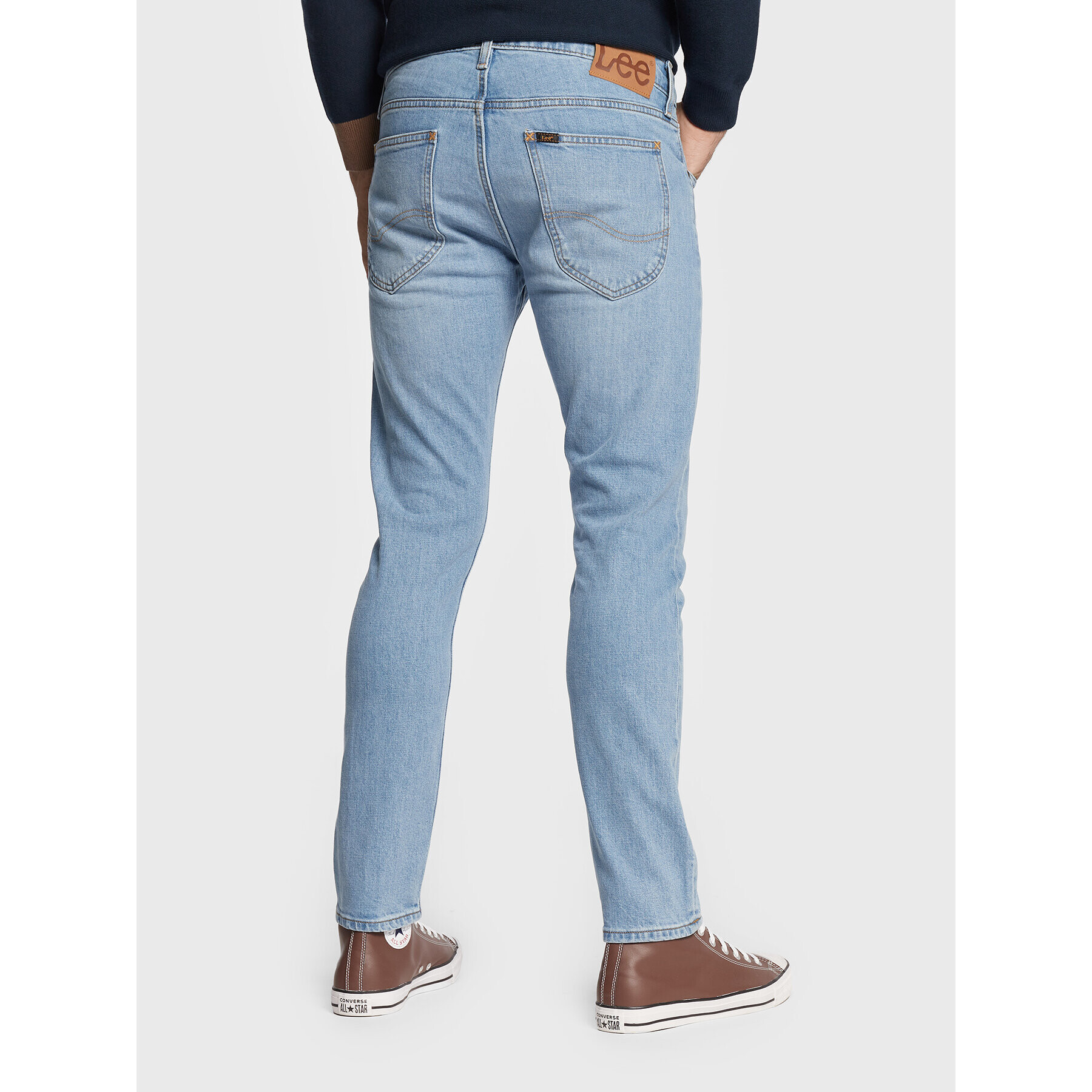 Lee Дънки Luke L719PLEB Син Slim Fit - Pepit.bg