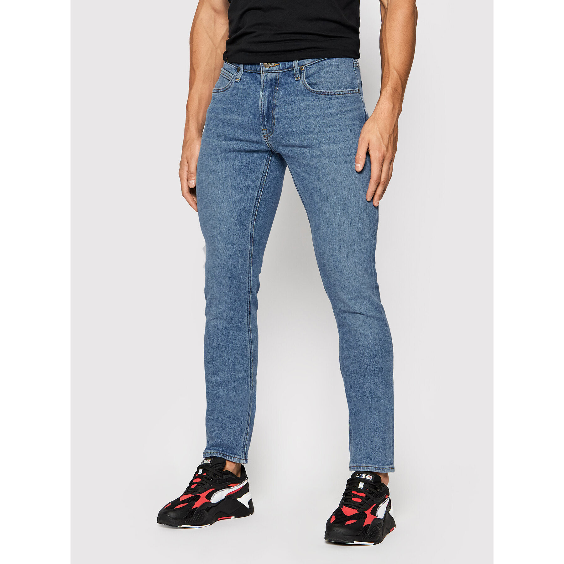 Lee Дънки Luke L719POGD Син Slim Fit - Pepit.bg